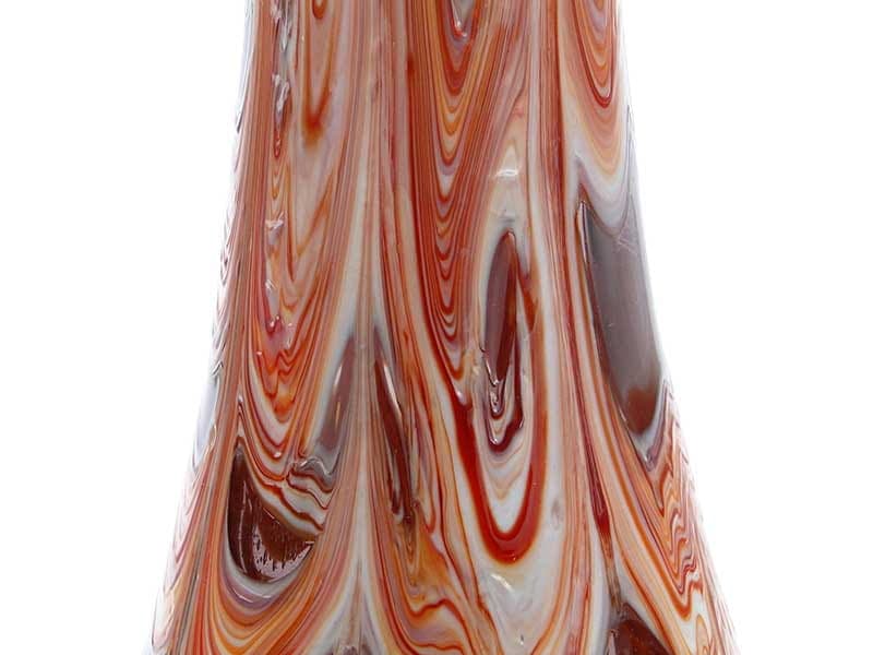 Mosaic Vase Multicolor, Soda-Lime Glass, by S. Mach, Ząbkowice, Poland, 1970s - 326339