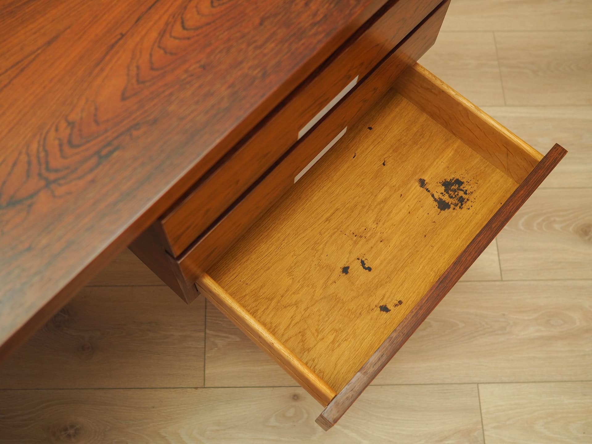 Desk, brown rosewood, Eigil Petersens Møbelfabrik, Denmark, 1970s. - 326438