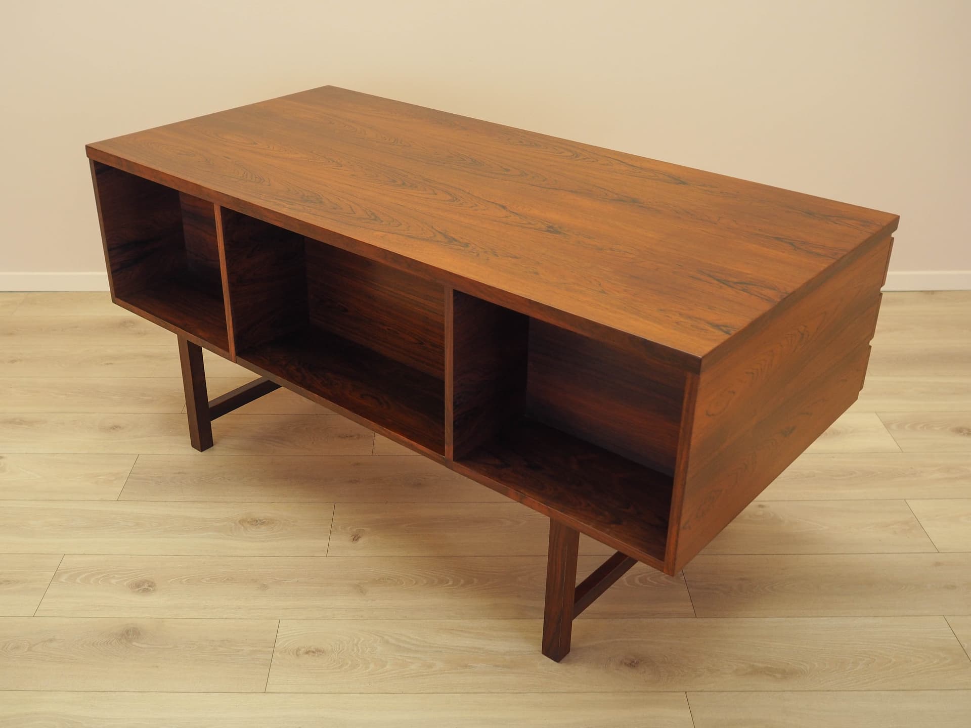 Desk, brown rosewood, Eigil Petersens Møbelfabrik, Denmark, 1970s. - 326440