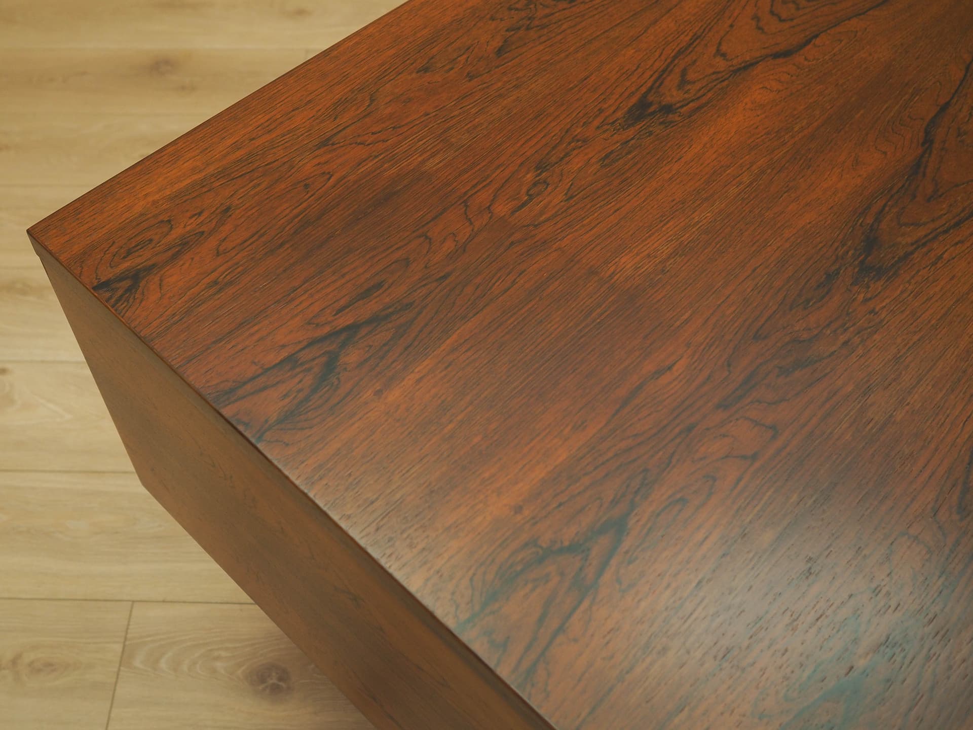 Desk, brown rosewood, Eigil Petersens Møbelfabrik, Denmark, 1970s. - 326433