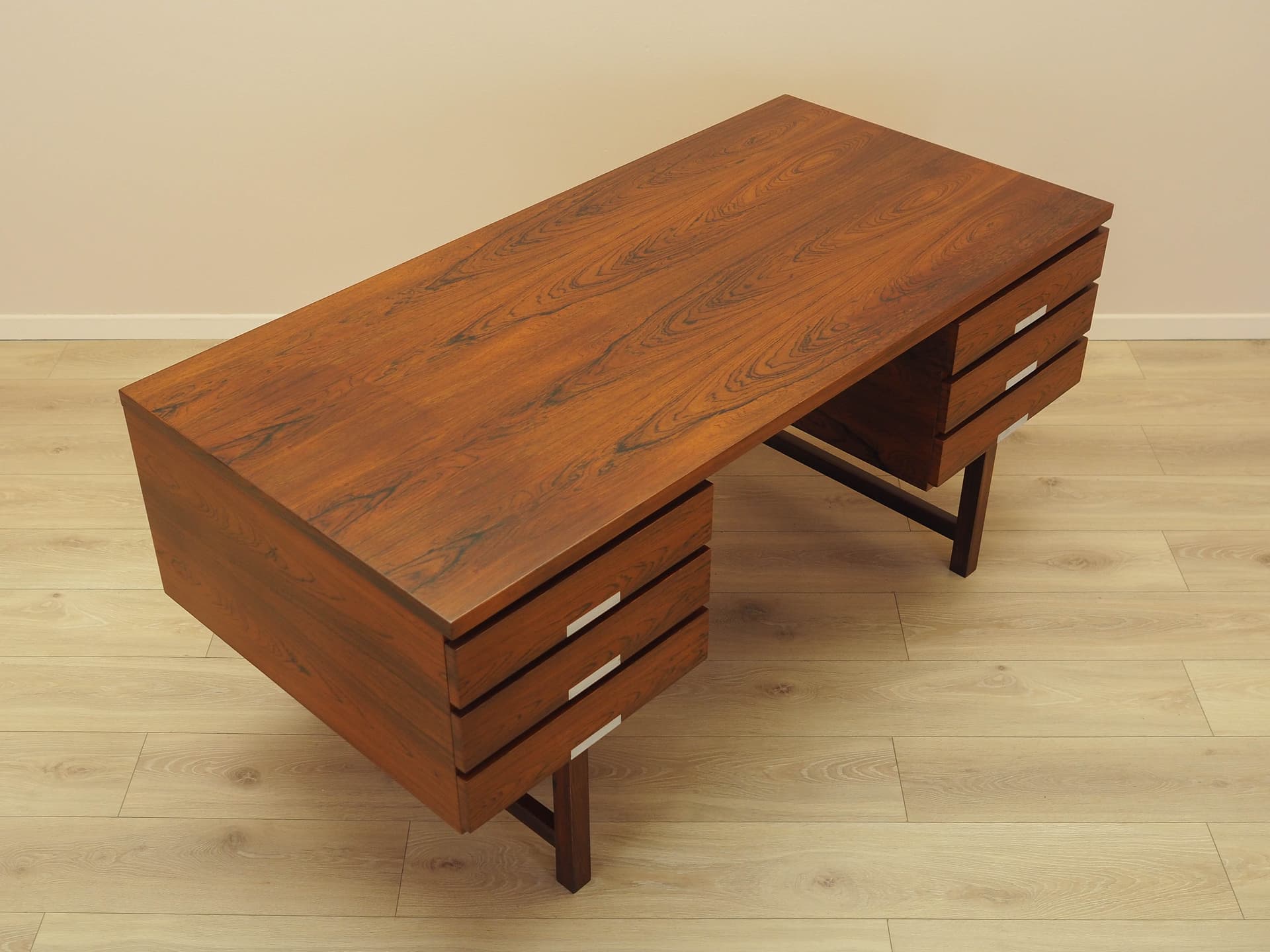 Desk, brown rosewood, Eigil Petersens Møbelfabrik, Denmark, 1970s. - 326432