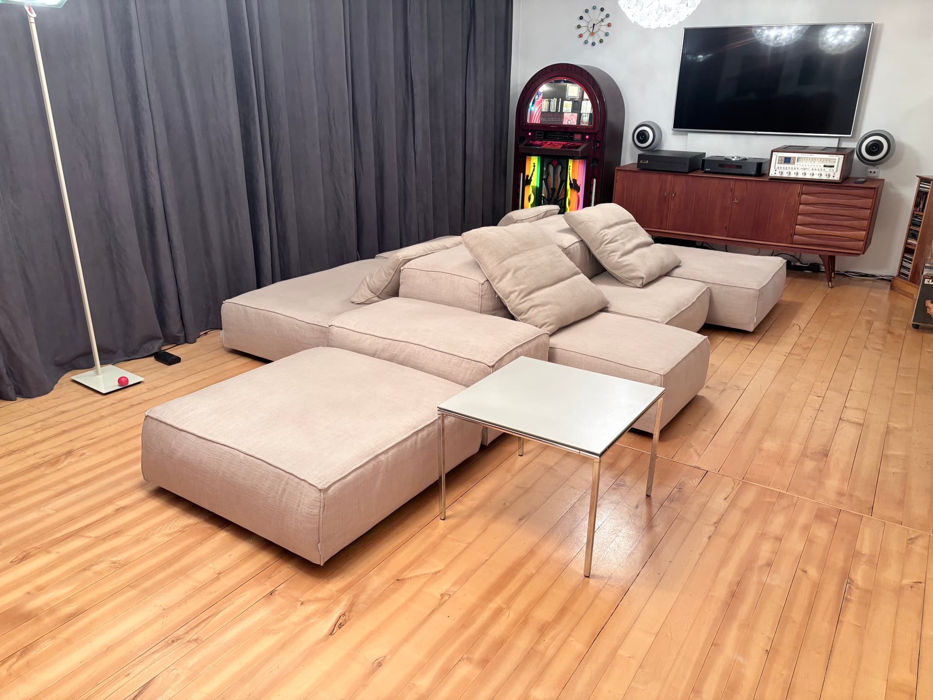 Sofa modułowa Extrasoft, beż, Luft Special Col. Corda, proj. P. Lissoni, Living Divani, Włochy - 326790