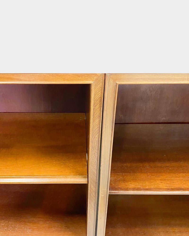 Set of five bookcases, brown mahogany, by F. Henningsen, Denmark, 1940s - 327177