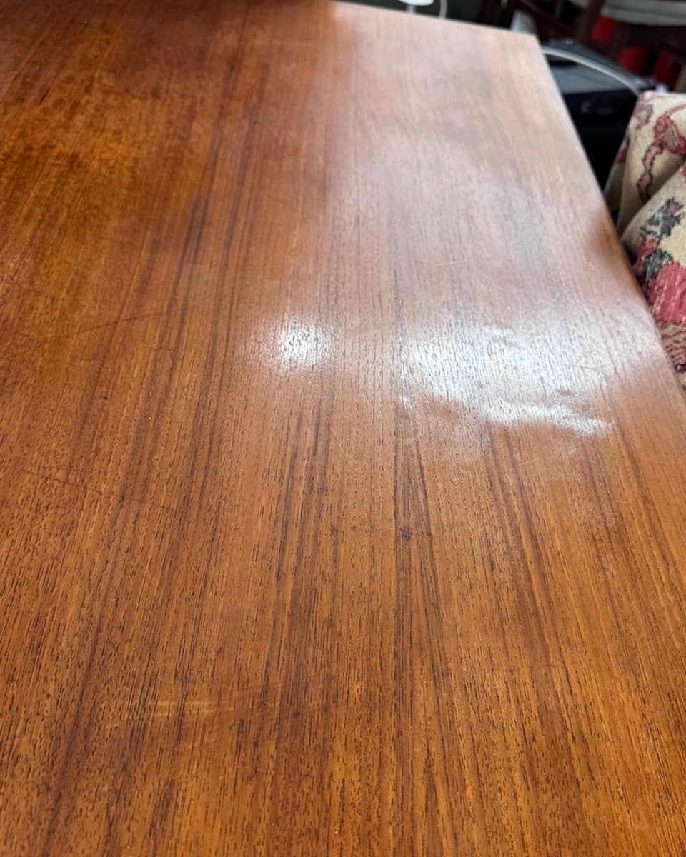 Desk, brown teak, Denmark, 1960s - 327253