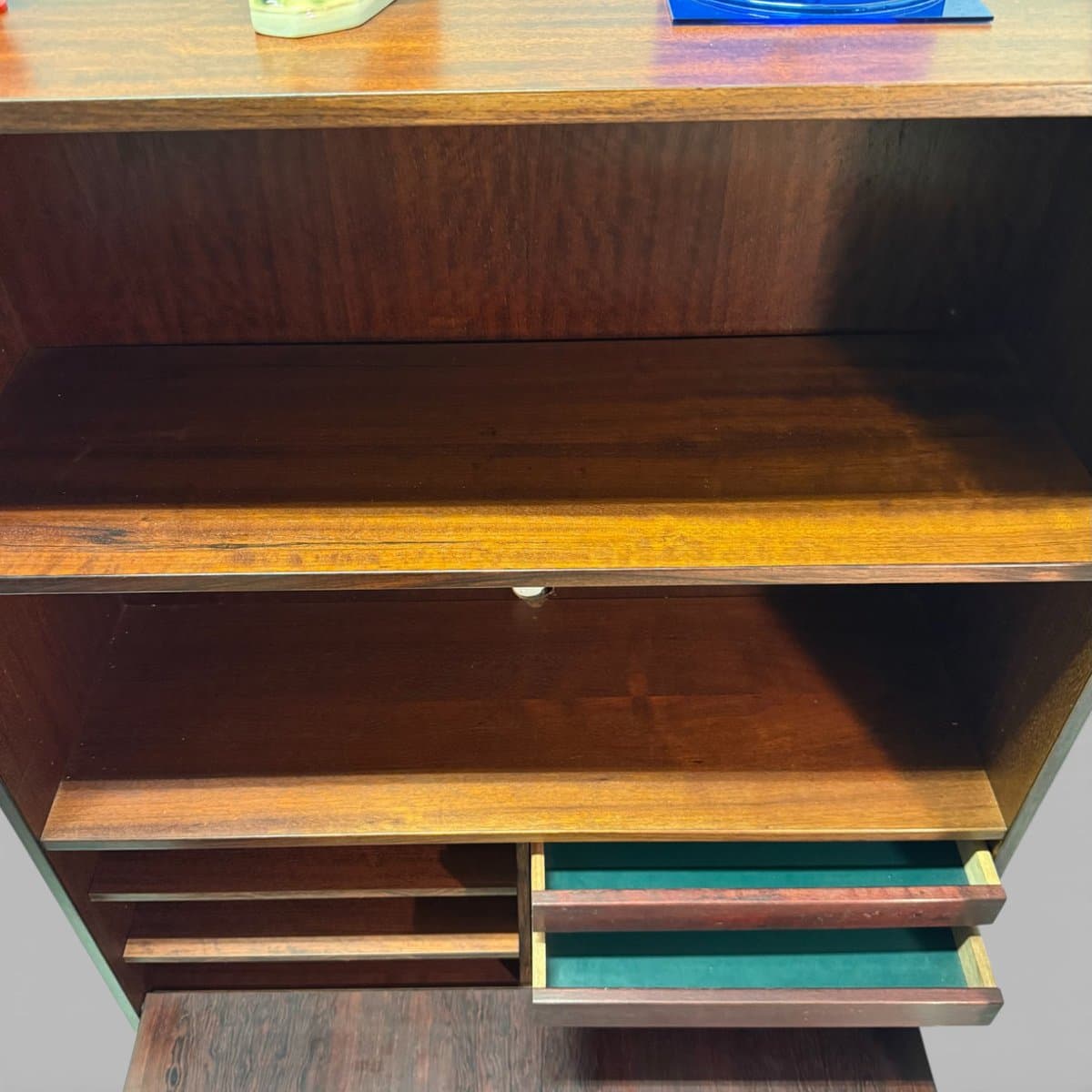 Bookcase, brown rosewood, Denmark, 1960s - 327242