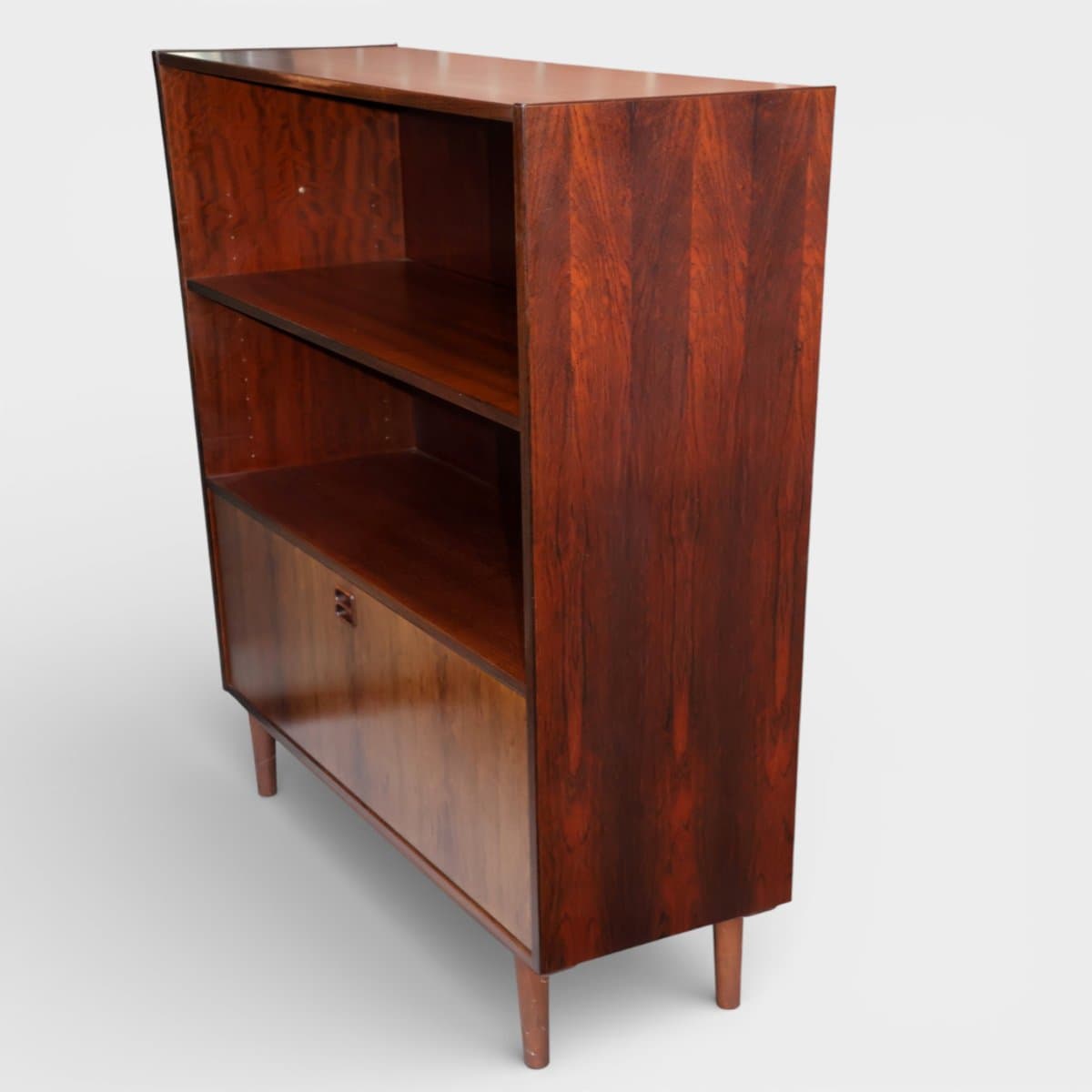 Bookcase, brown rosewood, Denmark, 1960s - 327239