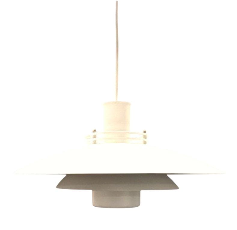 Lampa wisząca Model 80141, biały, metal, Form Light, Dania, lata 80.
