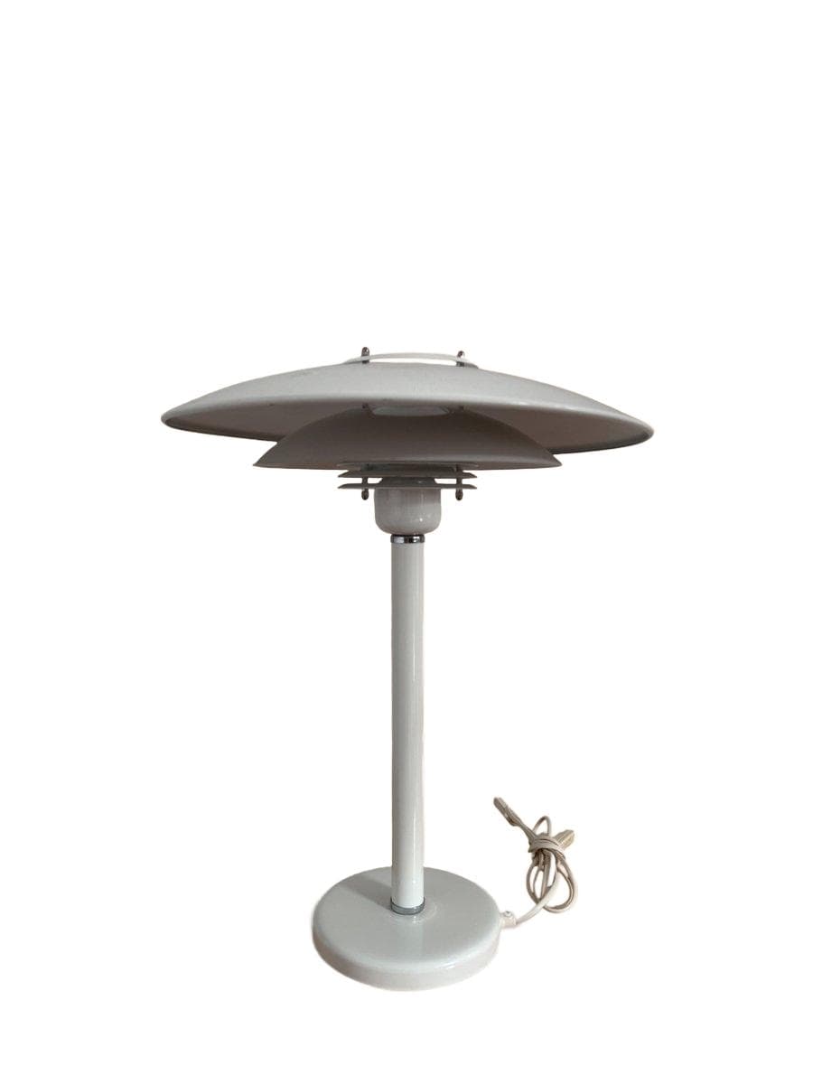 Lampa stołowa B936, szary, metal, Belid, Szwecja, lata 70.