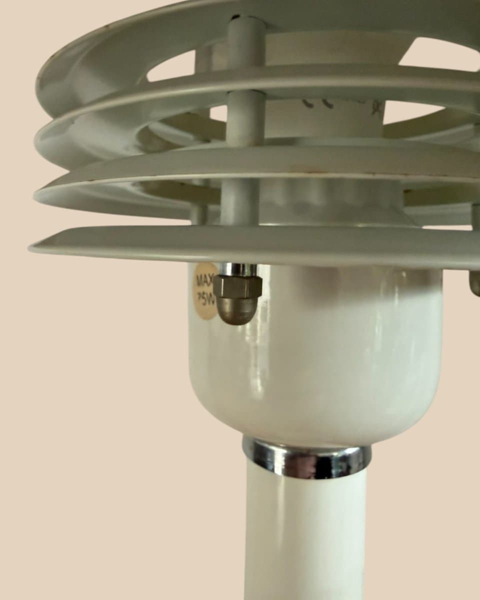 Lampa stołowa B936, szary, metal, Belid, Szwecja, lata 70. - 327377