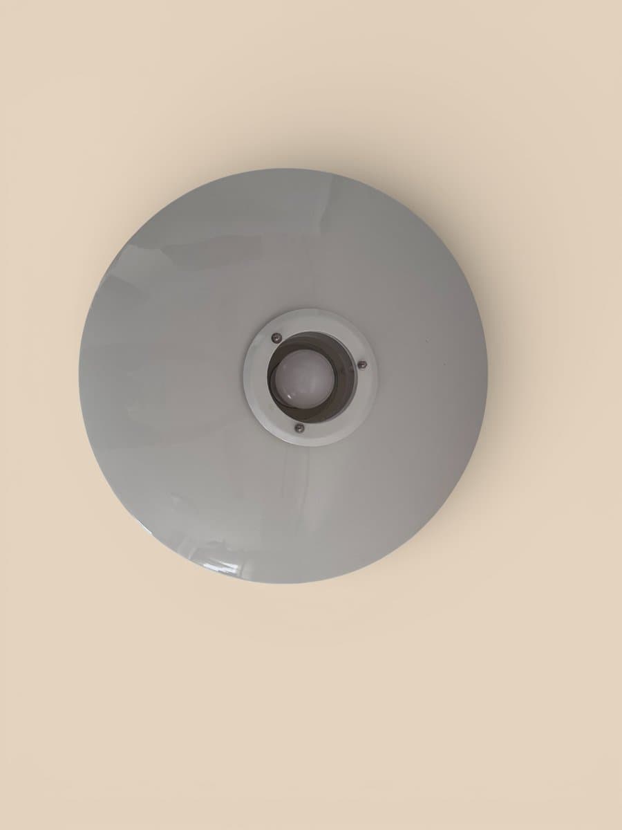 Lampa stołowa B936, szary, metal, Belid, Szwecja, lata 70. - 327376