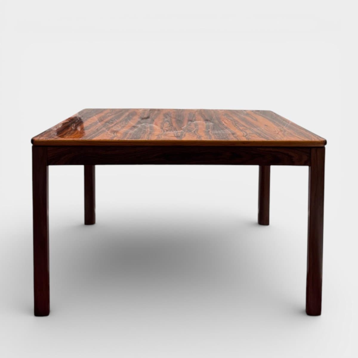Coffee table, brown rosewood, Norway, 1960s - 327414