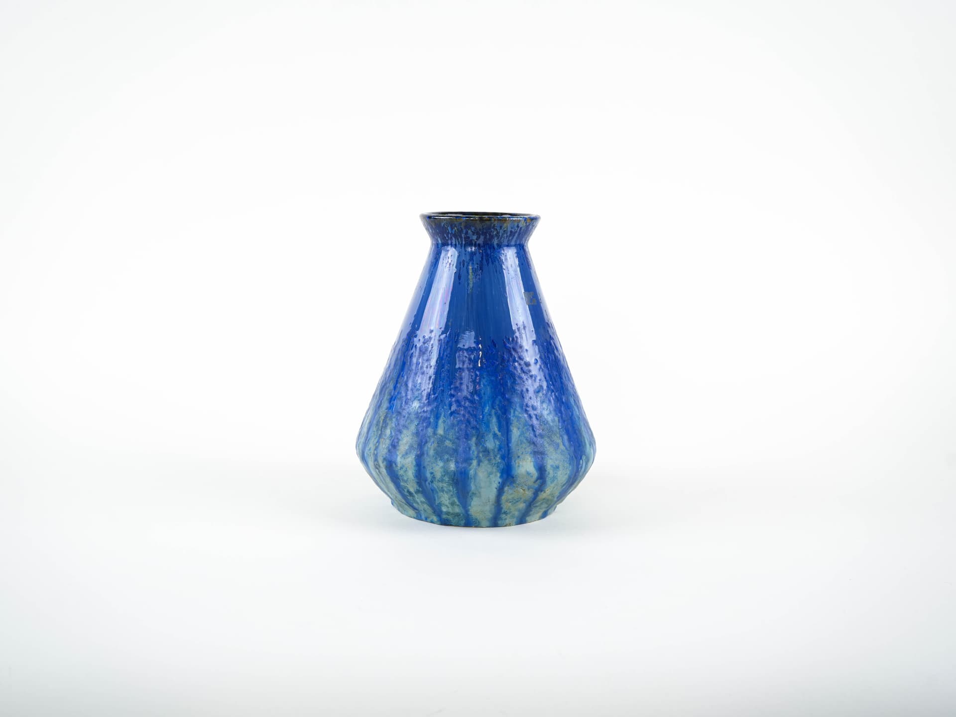Vase, cobalt blue, ceramics, Denmark, 1960s. - 327660