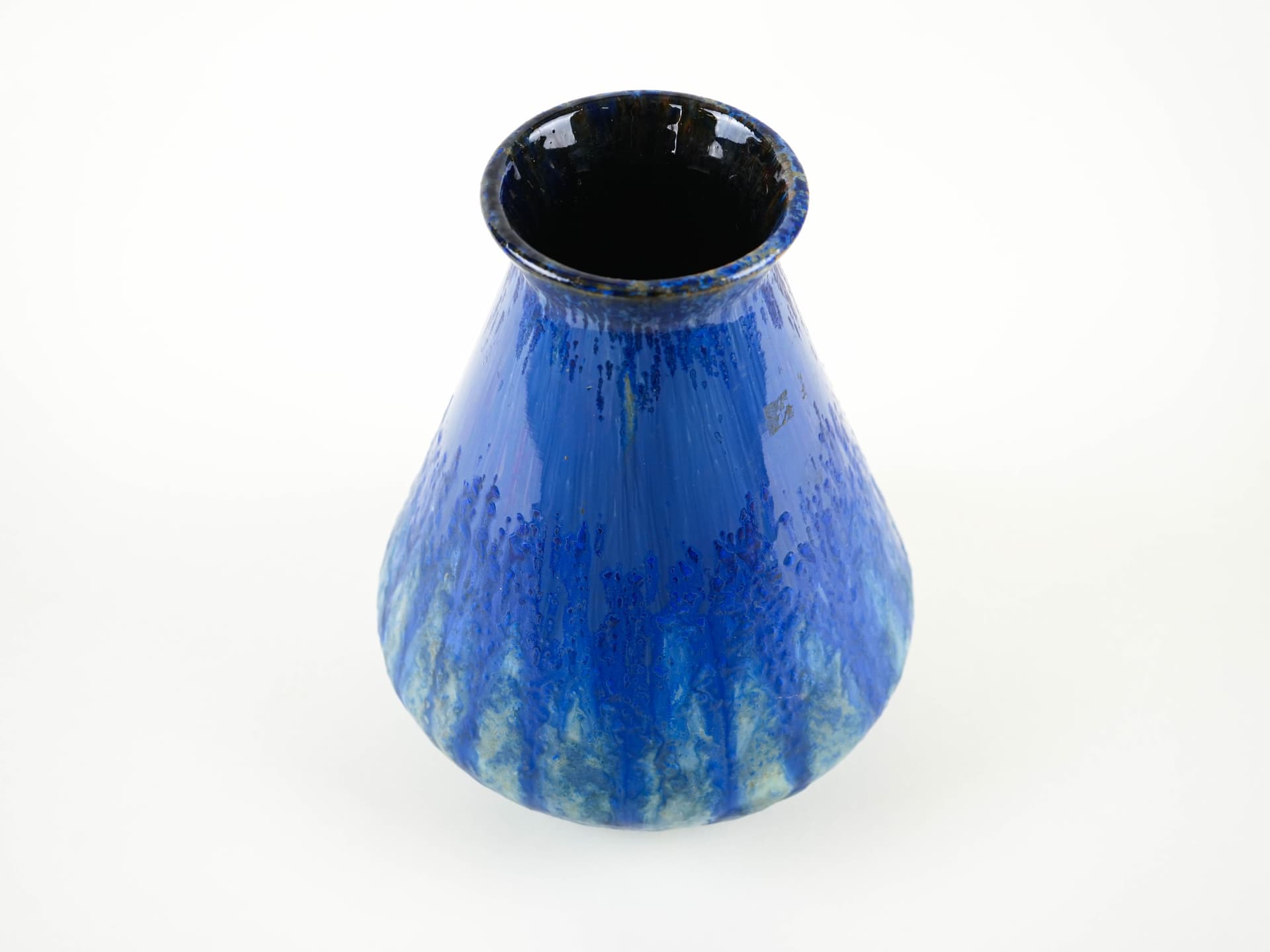 Vase, cobalt blue, ceramics, Denmark, 1960s. - 327659