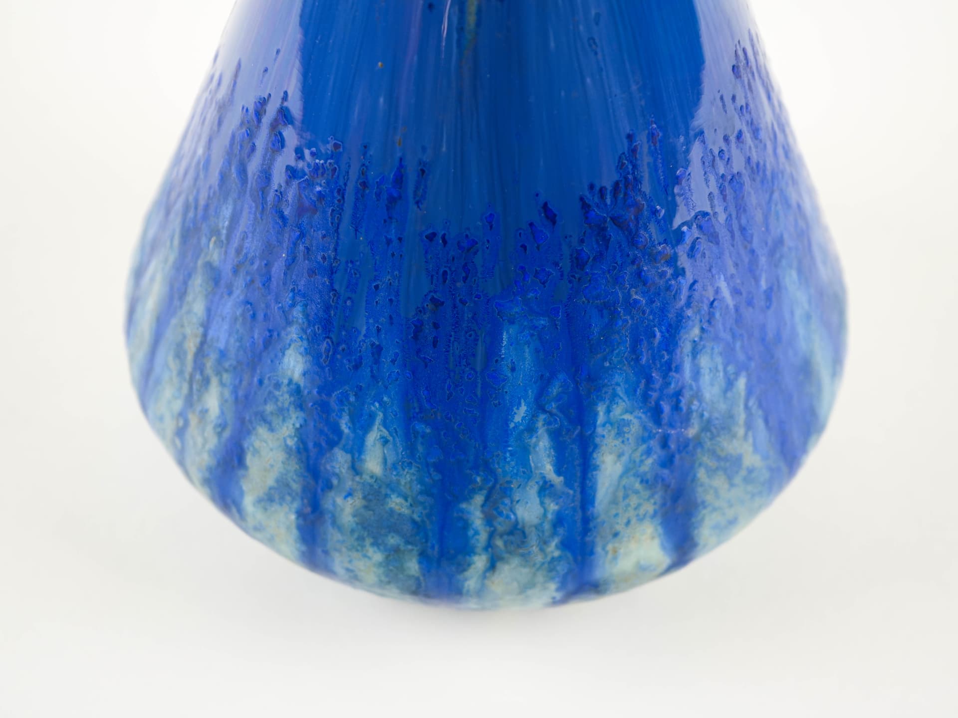 Vase, cobalt blue, ceramics, Denmark, 1960s. - 327662