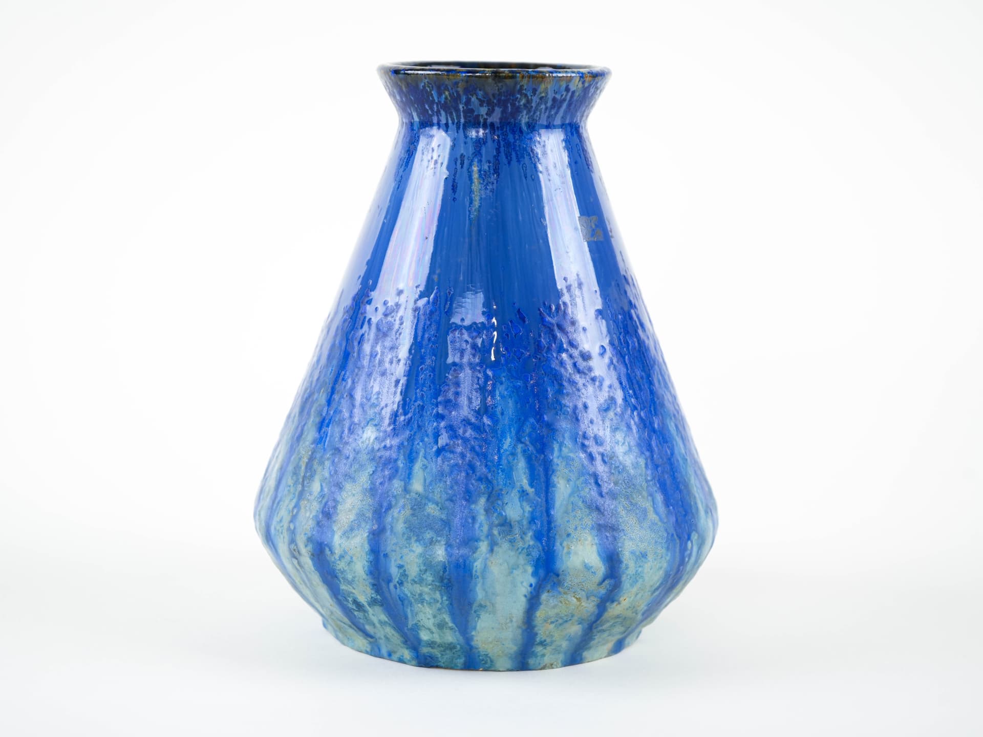 Vase, cobalt blue, ceramics, Denmark, 1960s. - 327664
