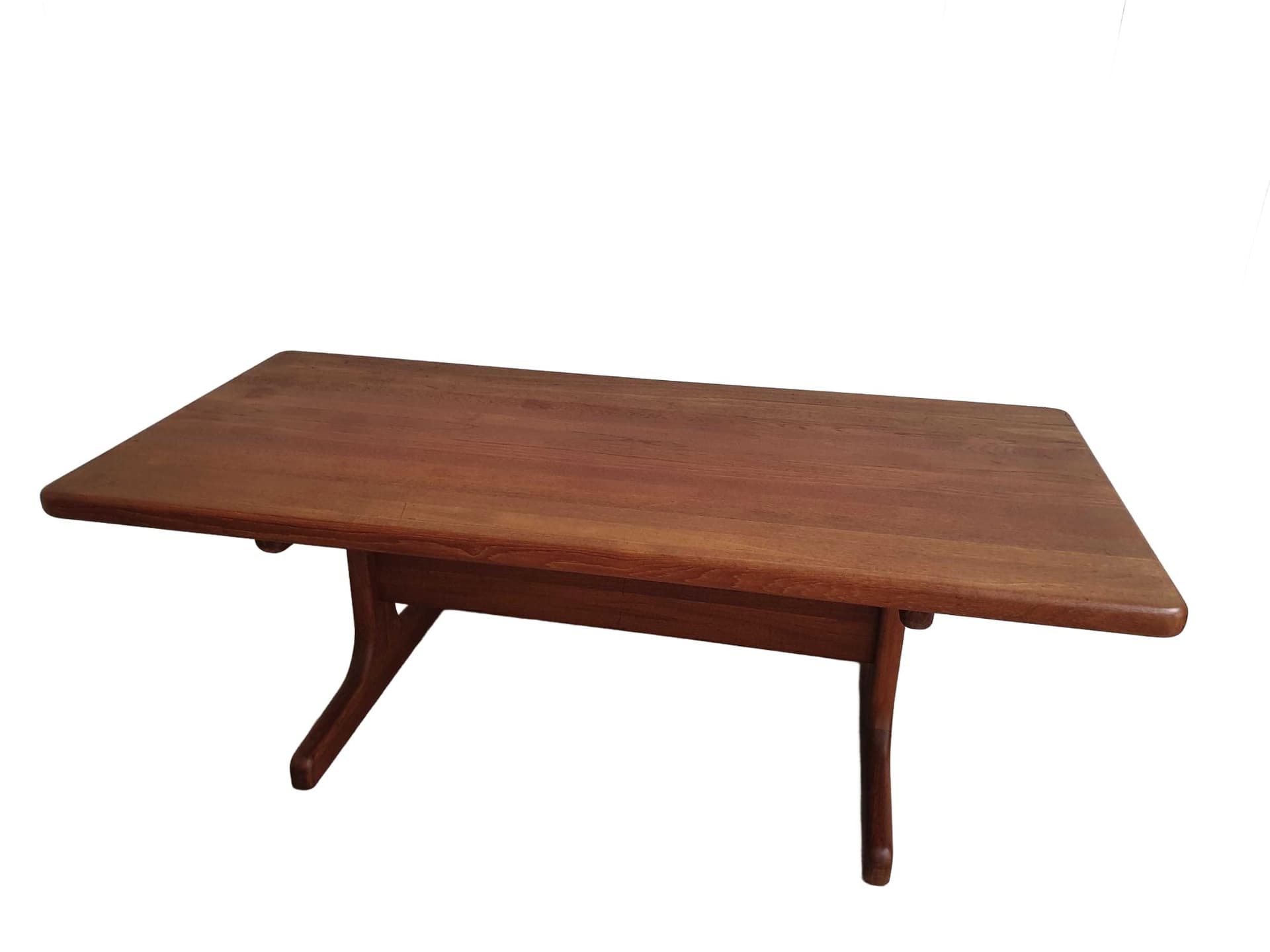 Ława, brązowy, teak, Dania, lata 70.