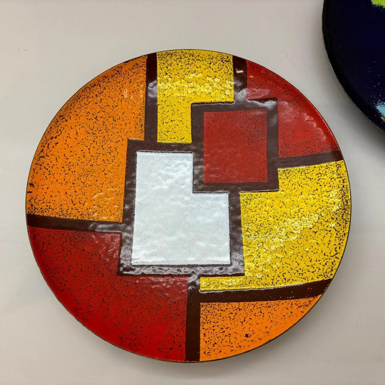 Multicolor Enameled Decorative Bowls, Germany, 1960s - 24651