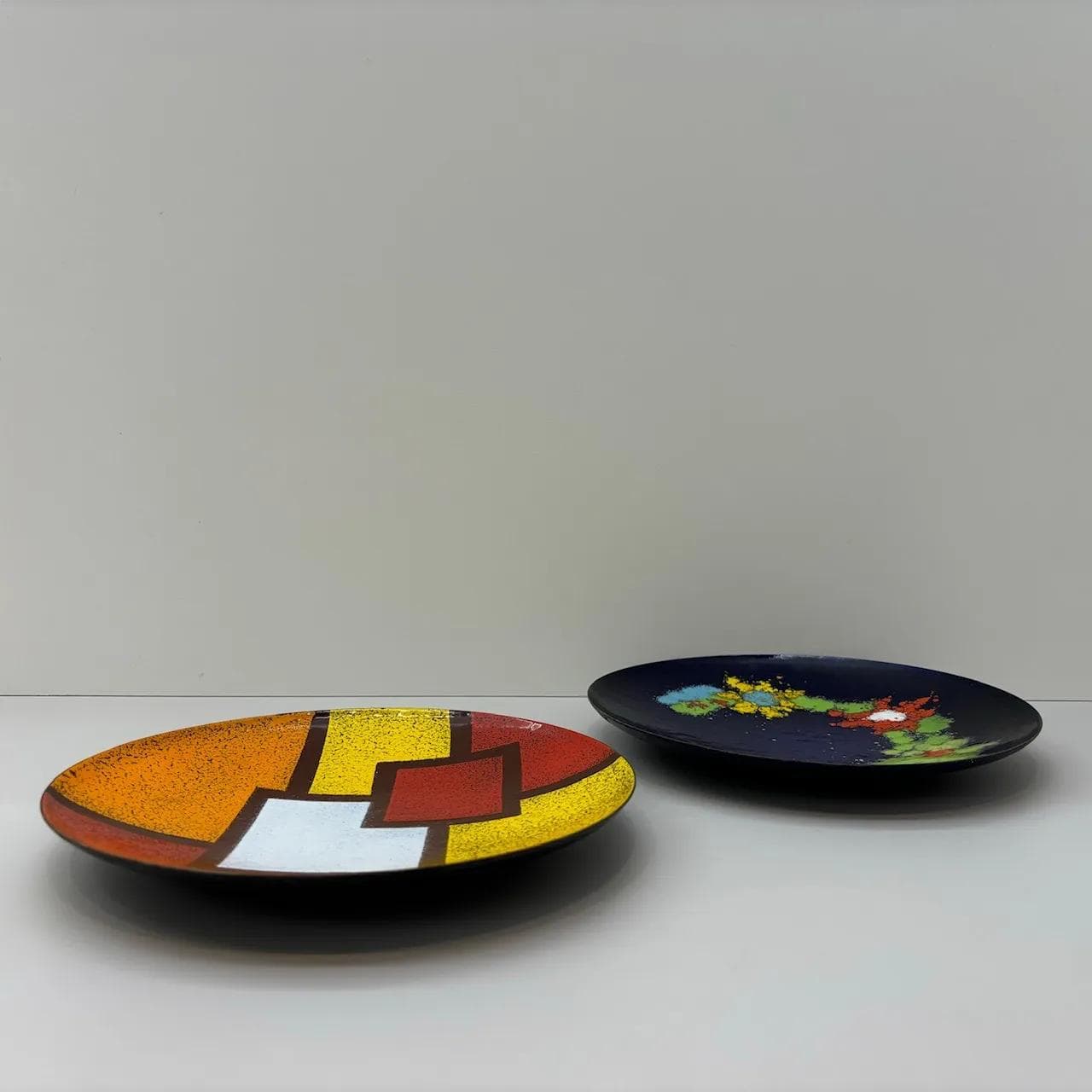 Multicolor Enameled Decorative Bowls, Germany, 1960s - 24649
