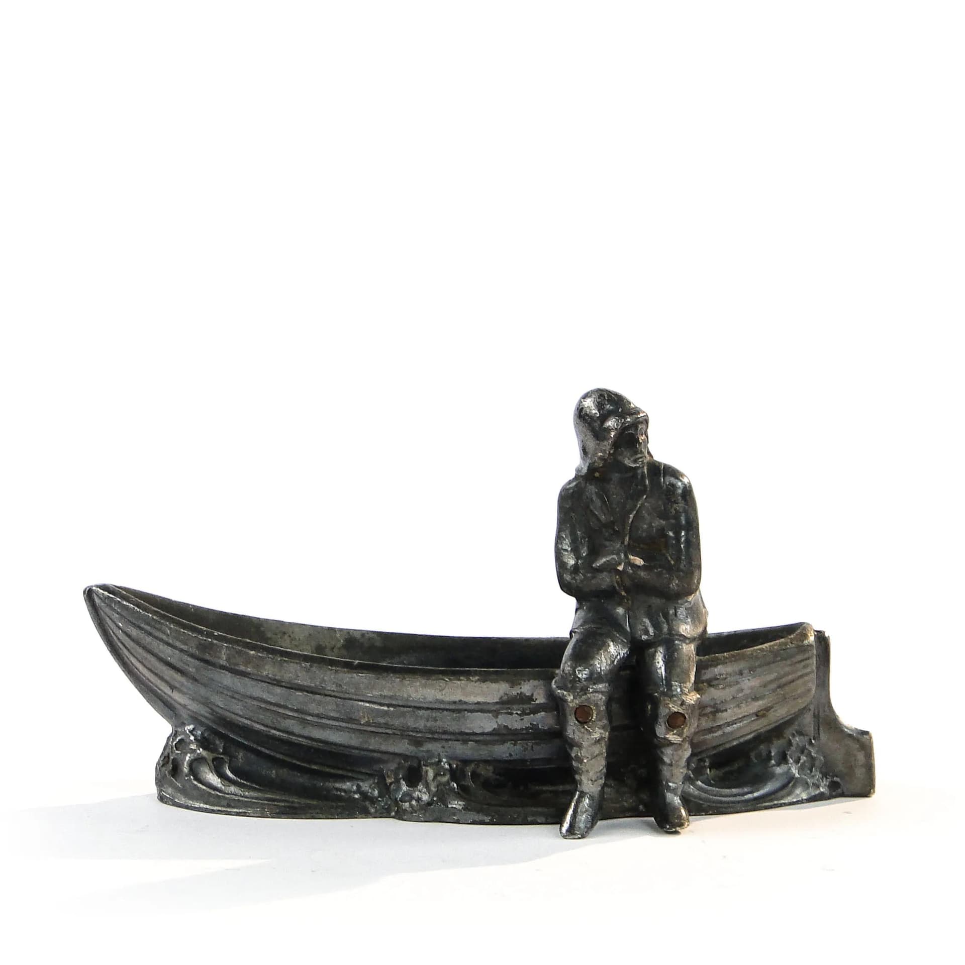 Toothpick Holder Art Nouveau, silver, silver-plated pewter, Argentor, Austria, early 20th c. - 24667