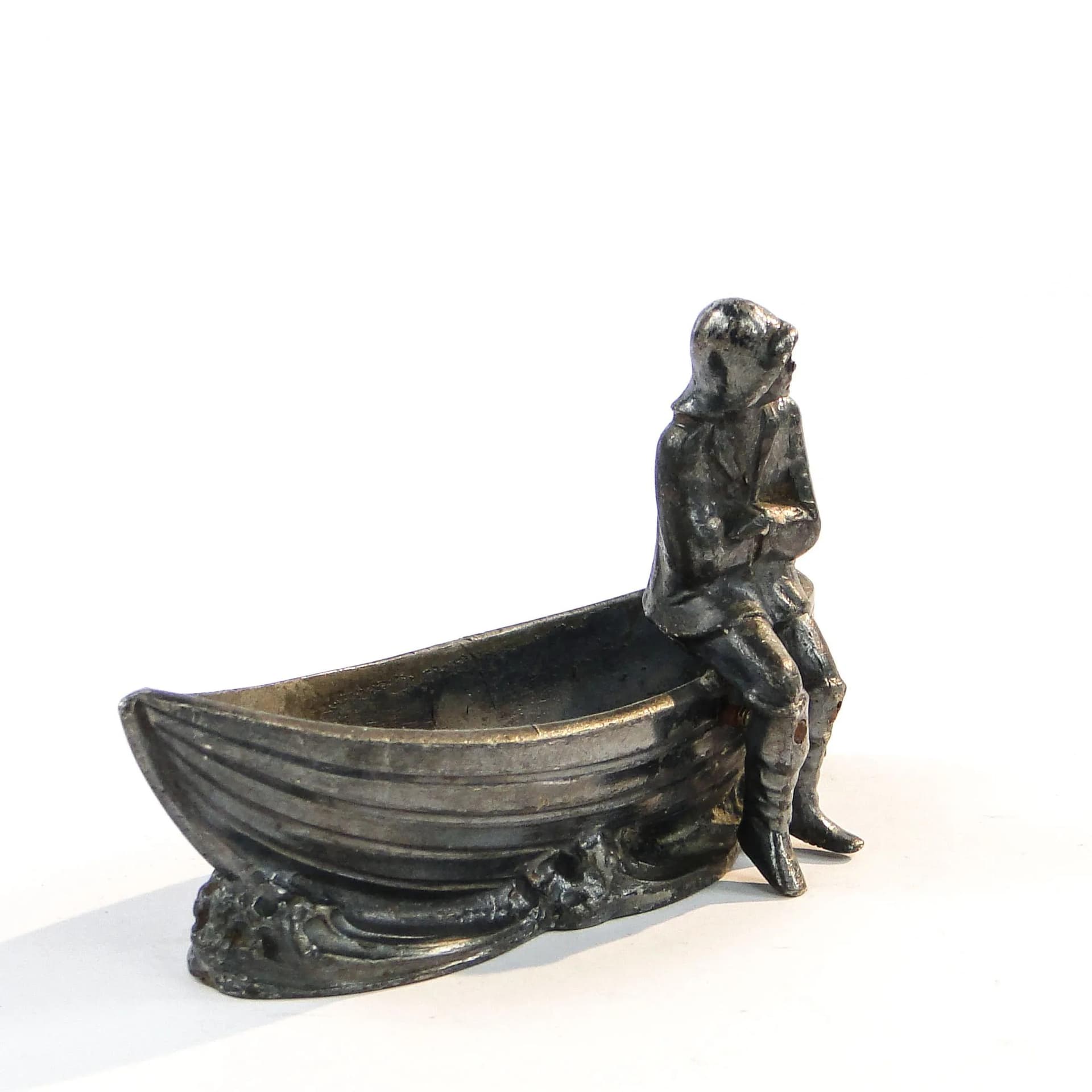 Toothpick Holder Art Nouveau, silver, silver-plated pewter, Argentor, Austria, early 20th c. - 24669