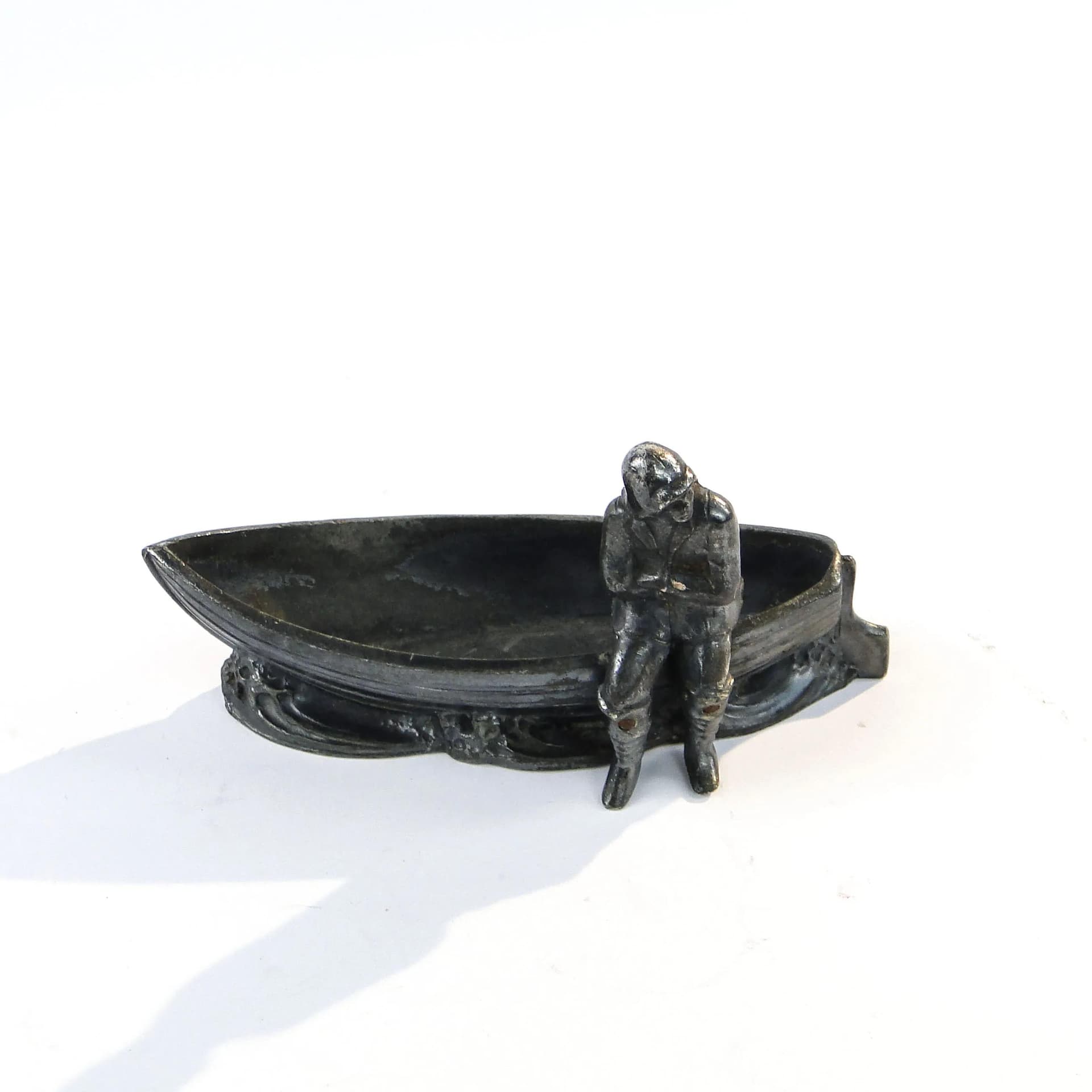 Toothpick Holder Art Nouveau, silver, silver-plated pewter, Argentor, Austria, early 20th c. - 24668