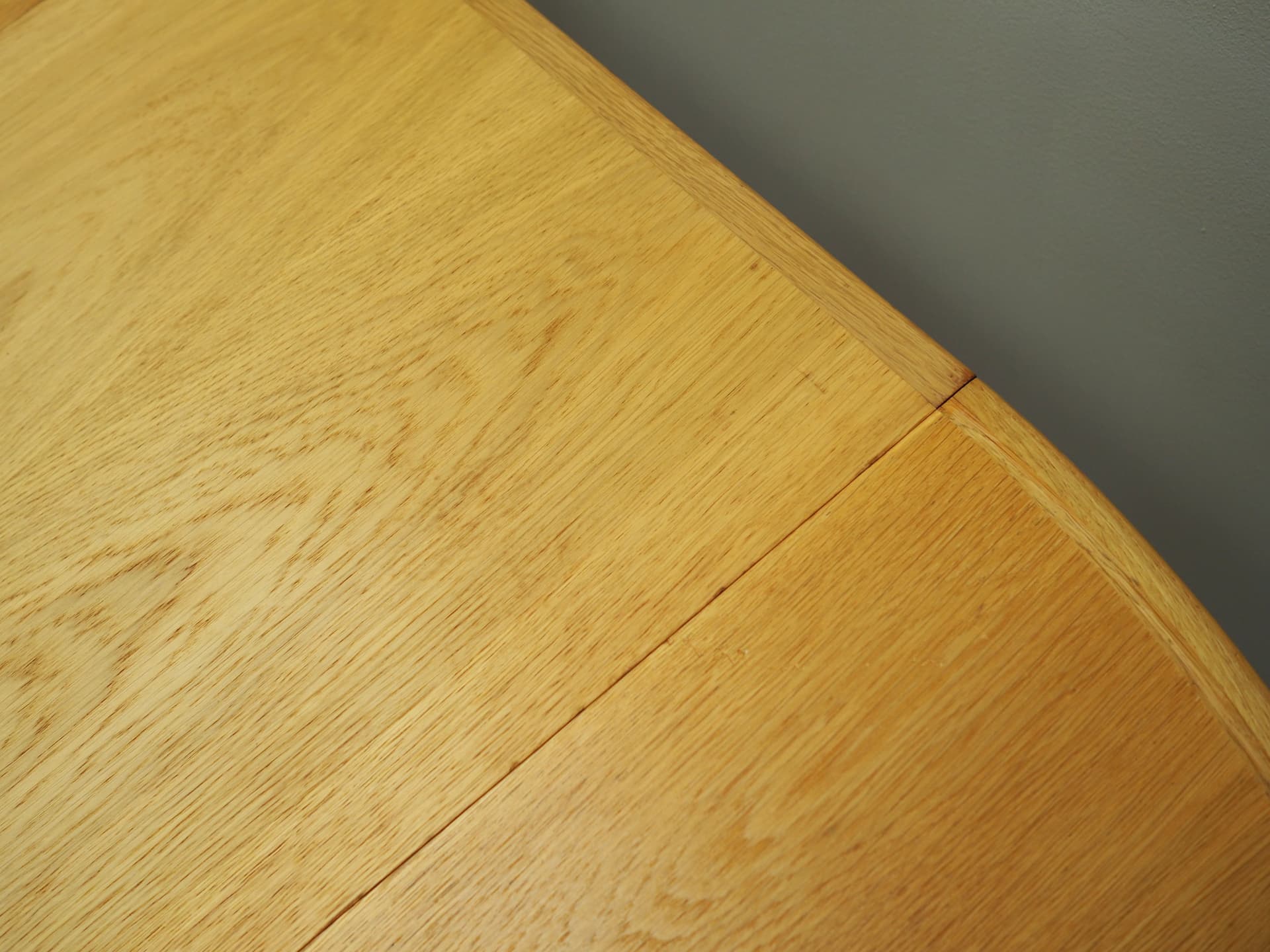 Round Table, yellow ash, Denmark, 1960s. - 66372