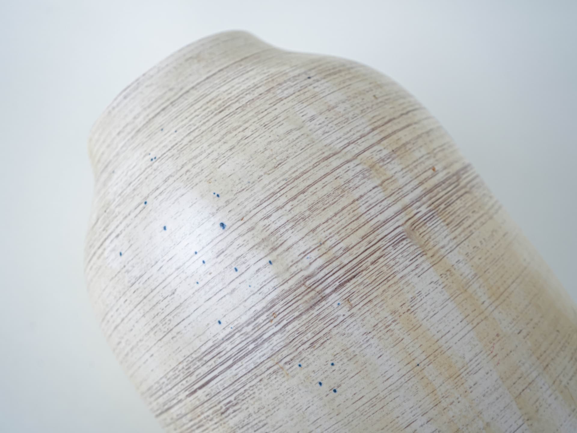 Vase, beige, ceramics, Germany, 1970s. - 328555