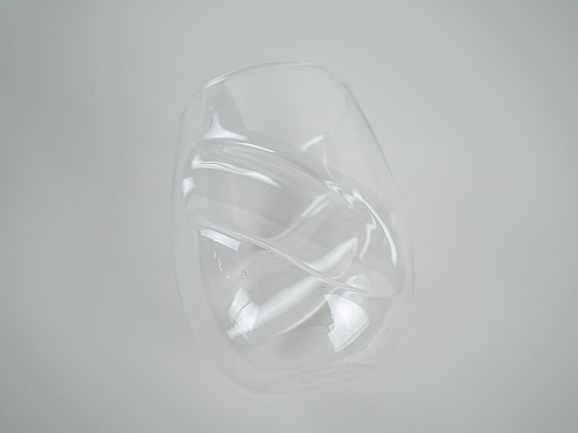 Set of glasses, transparent glass, Denmark, 1970s. - 328566