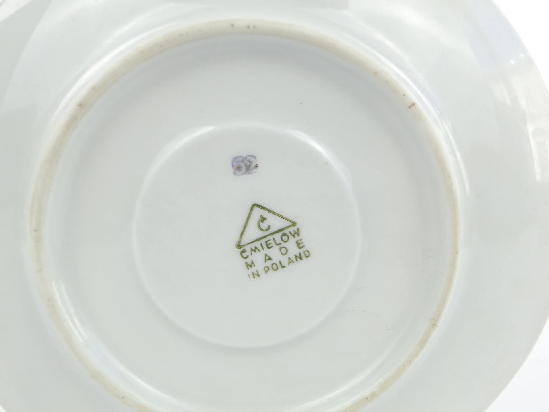 Violet Porcelain Krokus Saucer, by W. Potacki for Ćmielów, Poland, 1960s - 24664