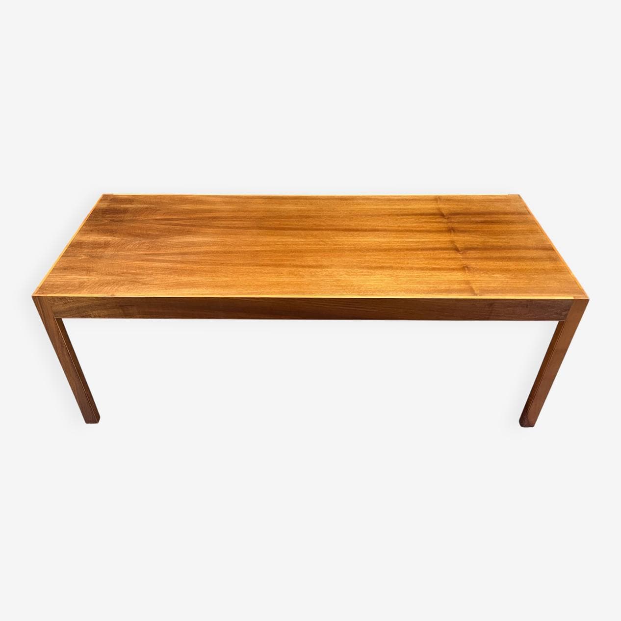 Coffee Table Konge, brown walnut, by R. Thygesen & J. Sørensen, Belgium, 1960s. - 329967