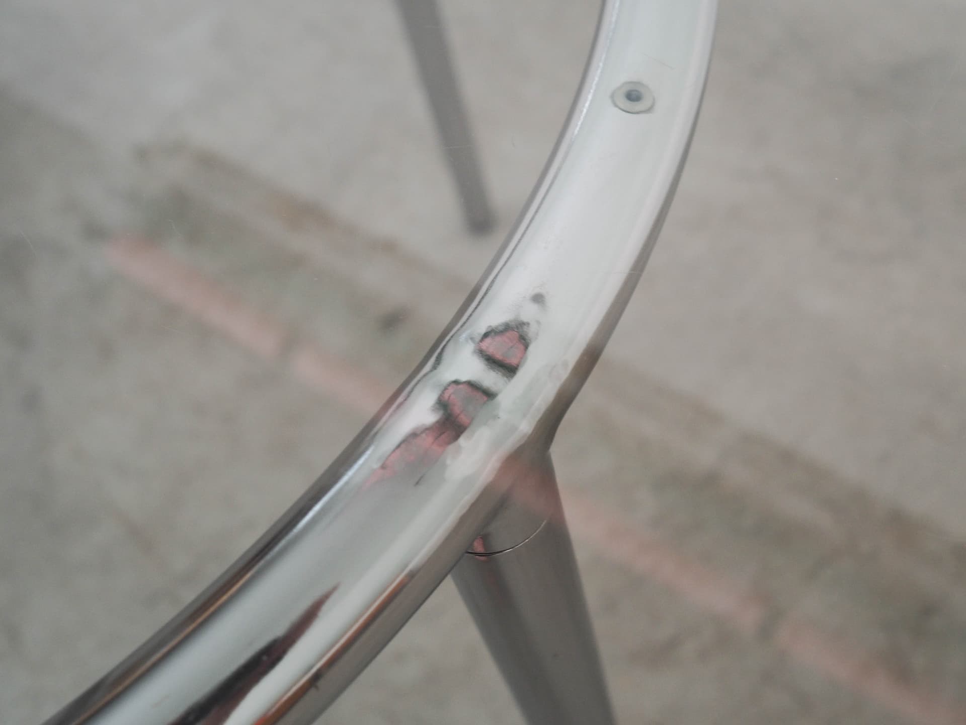Stół SALMI, szkło transparentne, metal szary, proj. C. Öjerstam & M. Elebäck, Ikea, Szwecja, lata 90. - 331655