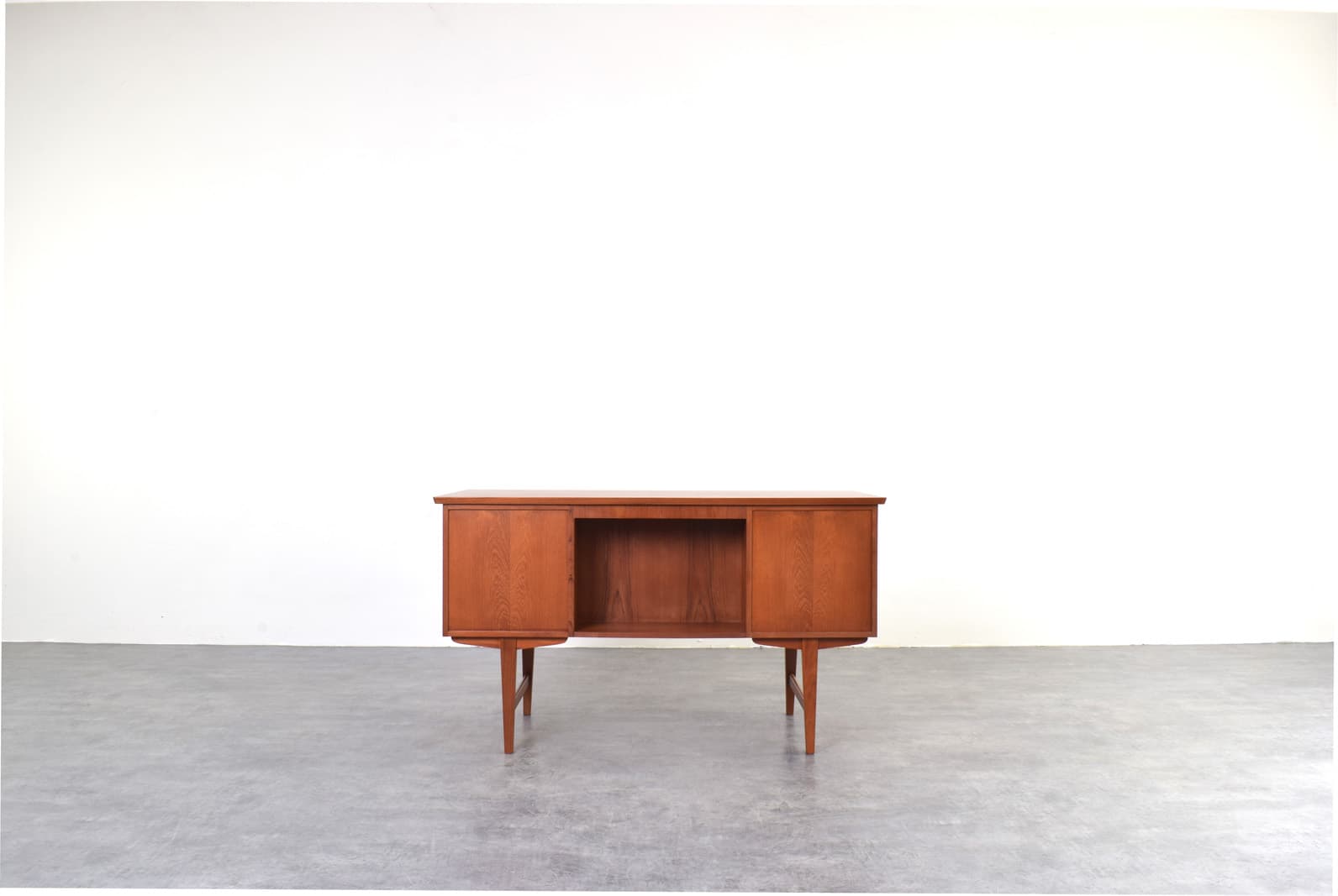 Desk, brown teak, Denmark, 1960s - 331672