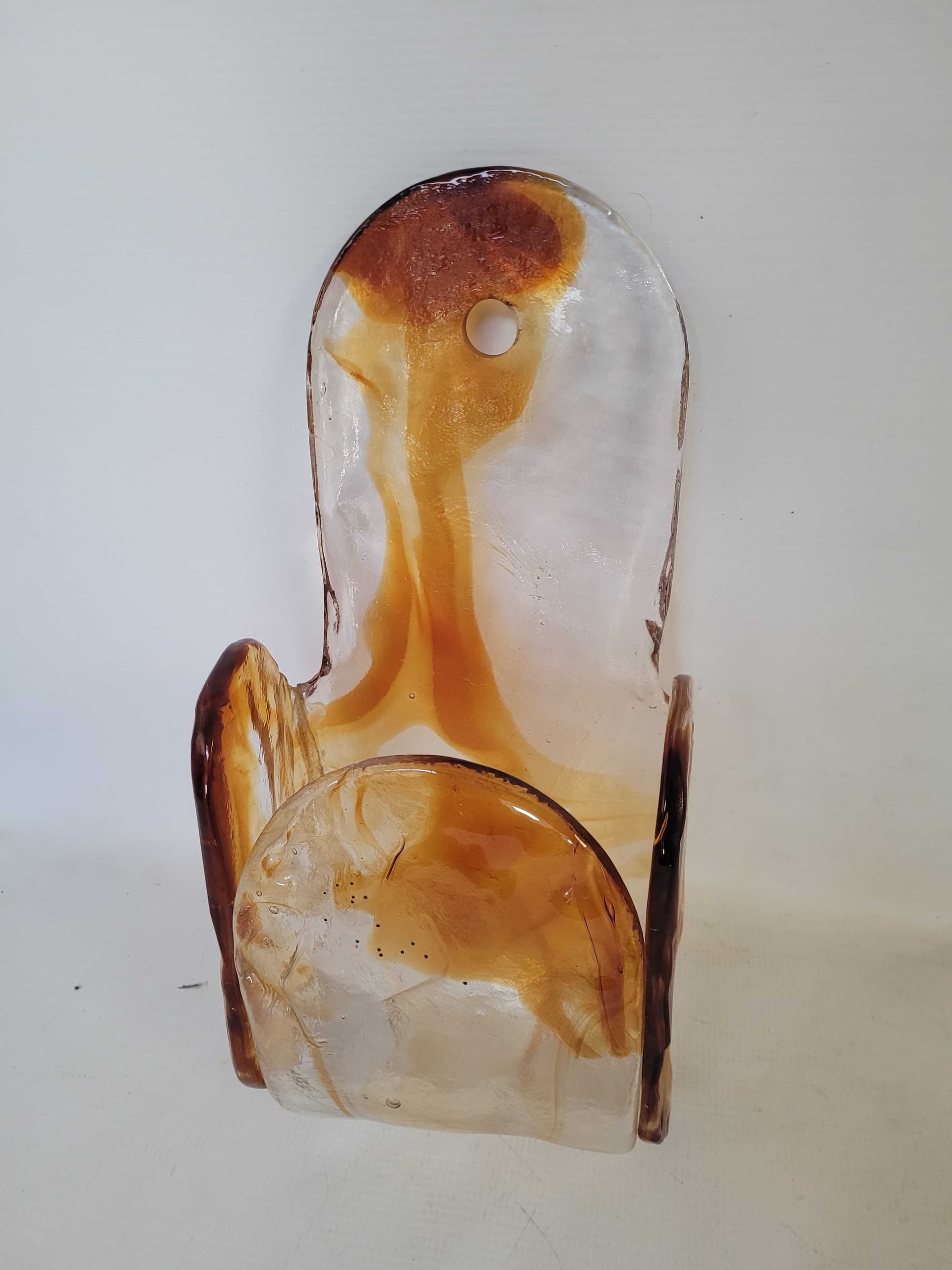 Soap Dish, multicolor glass, 1970s. - 332411