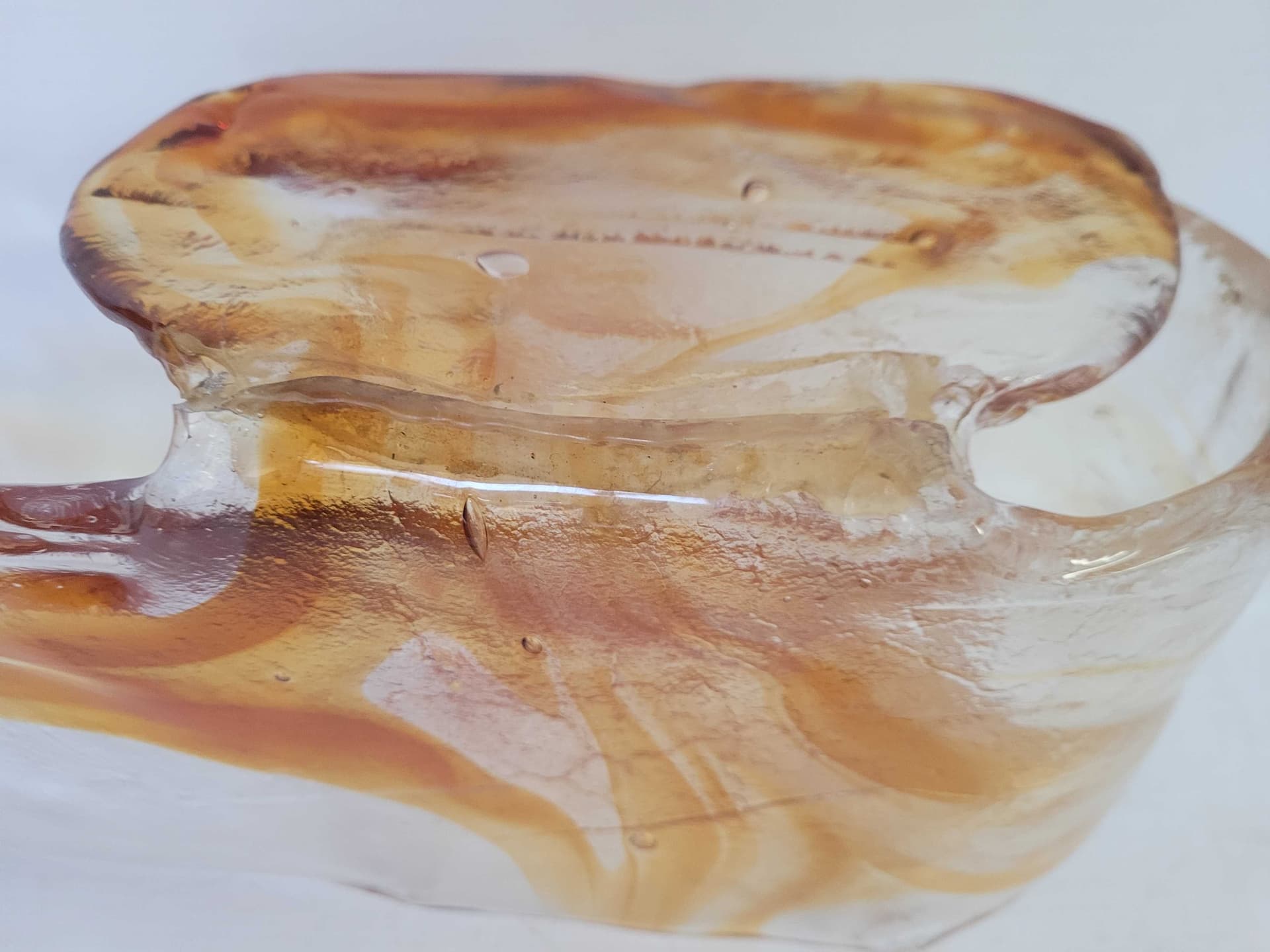 Soap Dish, multicolor glass, 1970s. - 332410