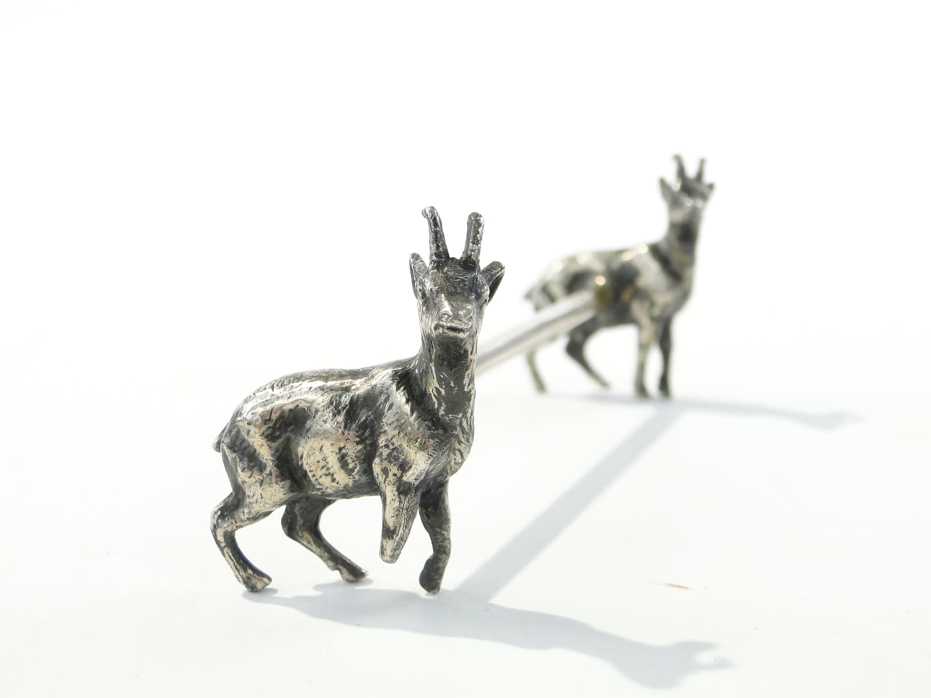 Set of Figural Knife Rests, silver, brass, WMF, Germany, 1890s - 332780