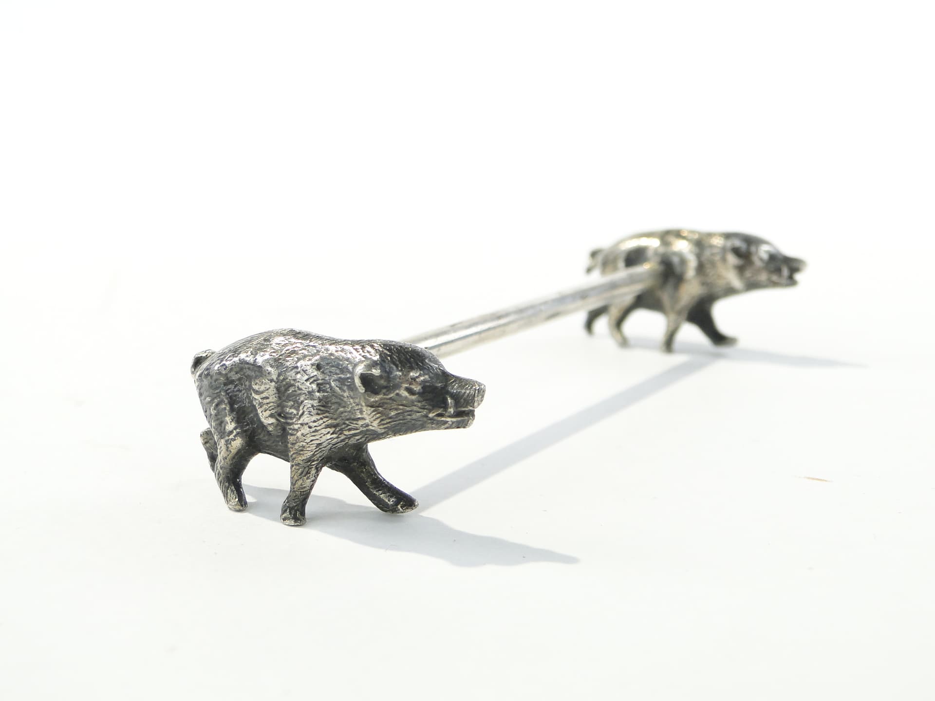 Set of Figural Knife Rests, silver, brass, WMF, Germany, 1890s - 332785
