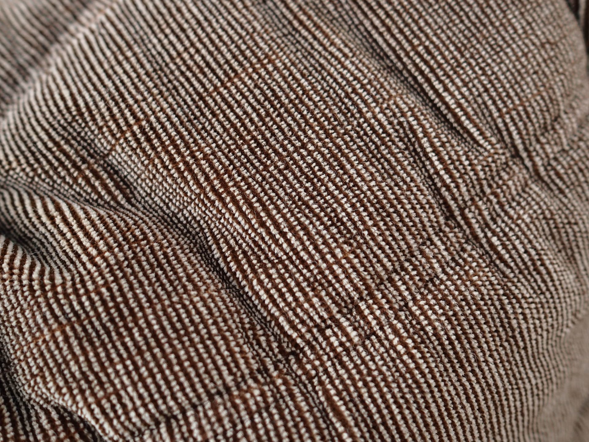 Corner sofa Togo, brown fabric, by M. Ducaroy, France, 1970s. - 332892