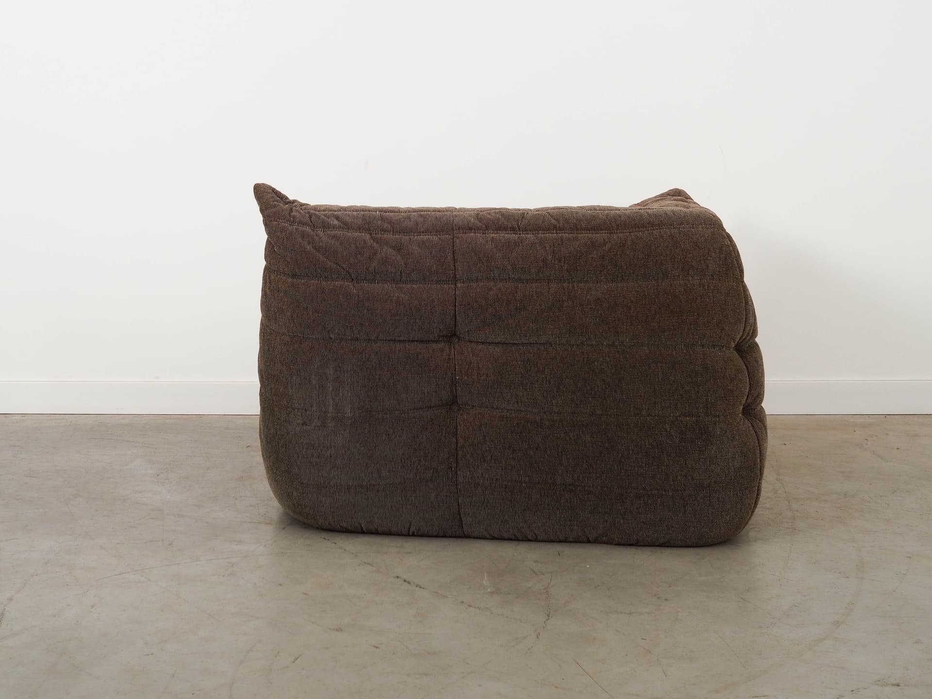 Corner sofa Togo, brown fabric, by M. Ducaroy, France, 1970s. - 332888