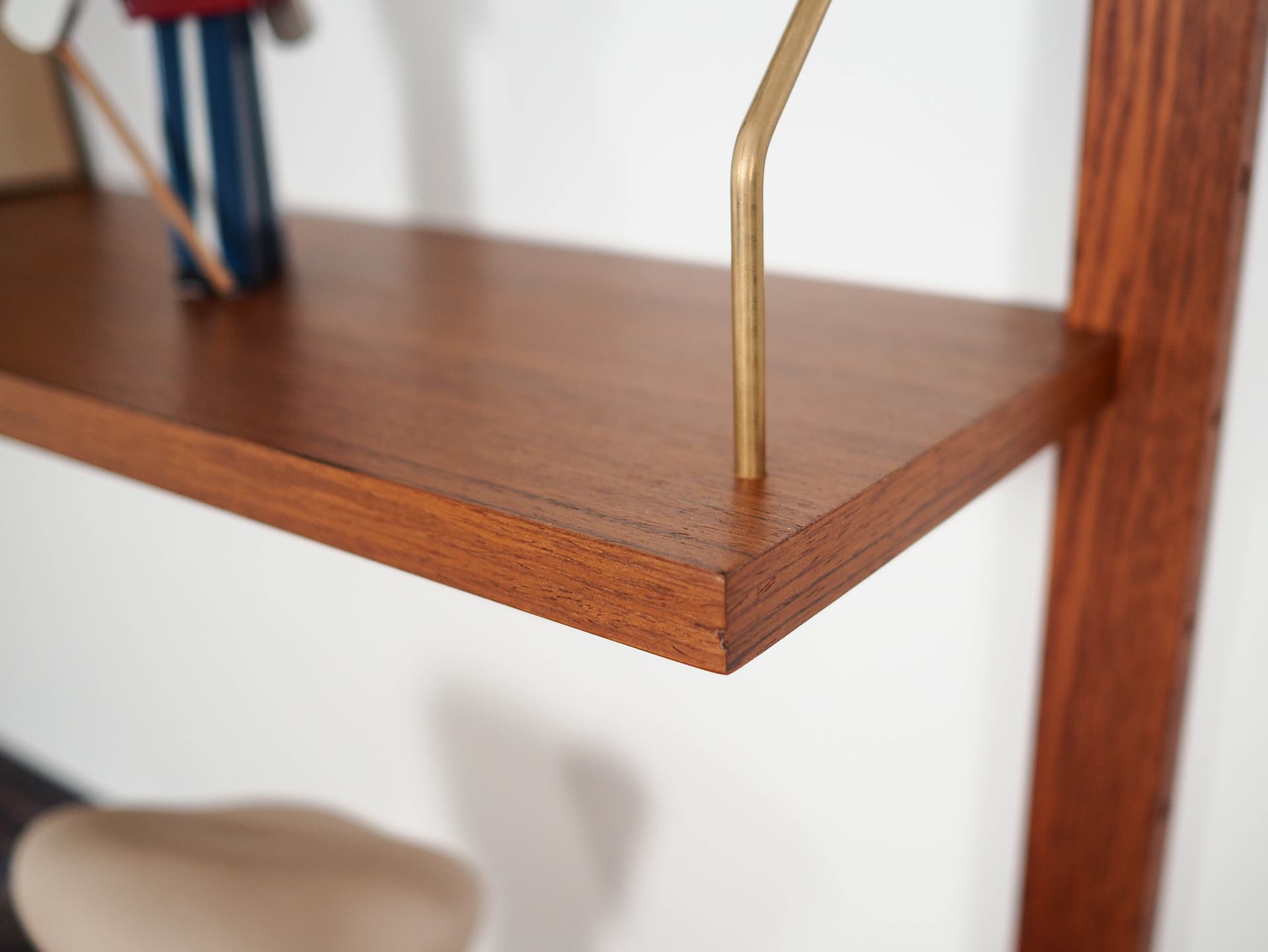 Regał systemowy PS System, teak brązowy, Randers Møbelfabrik, Dania, lata 60. - 332934