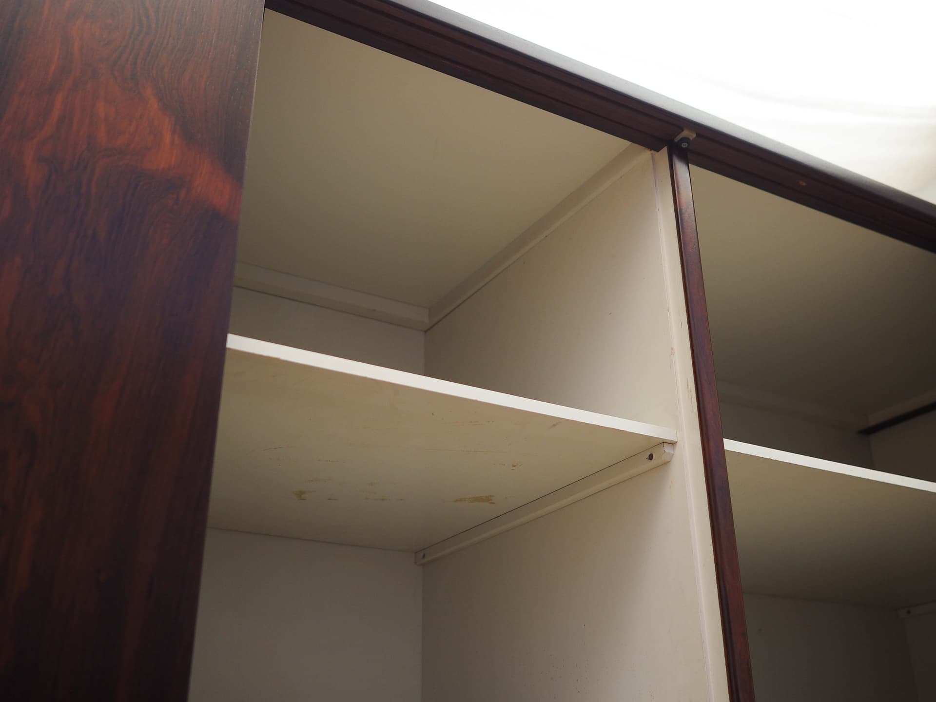 Wardrobe, brown rosewood, wood, Denmark, 1970s. - 332959