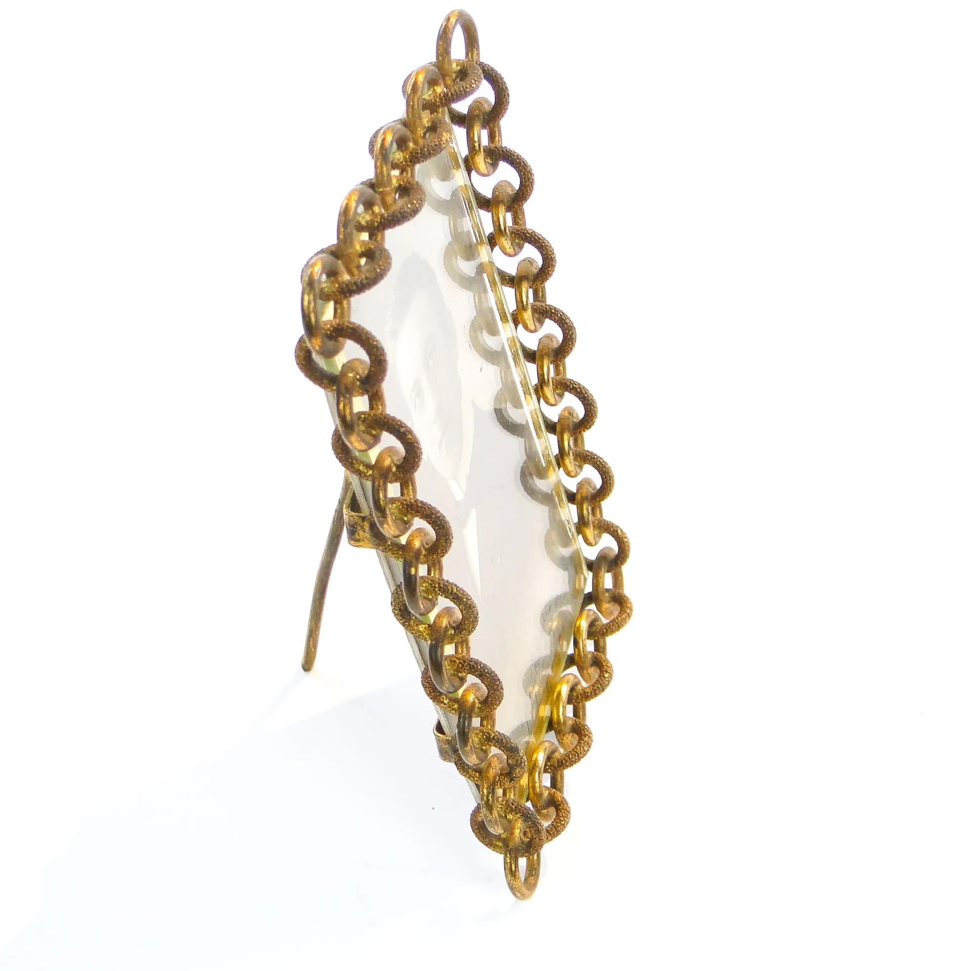 Photo Frame, Art Nouveau, gilt brass, Austria, 19th c. - 24992