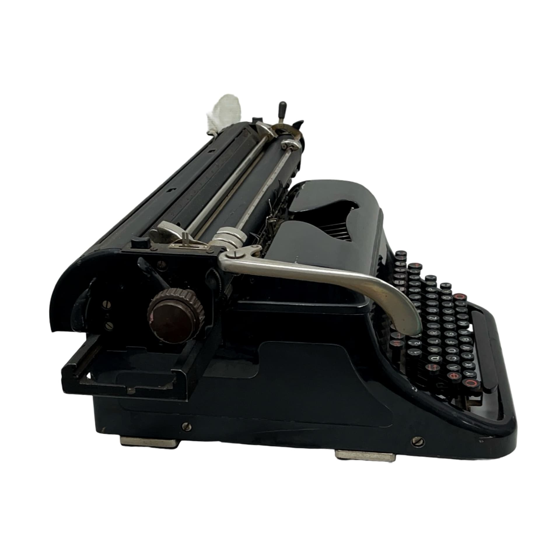 Typewriter Olympia M10, black metal, Germany, 1930s. - 333323
