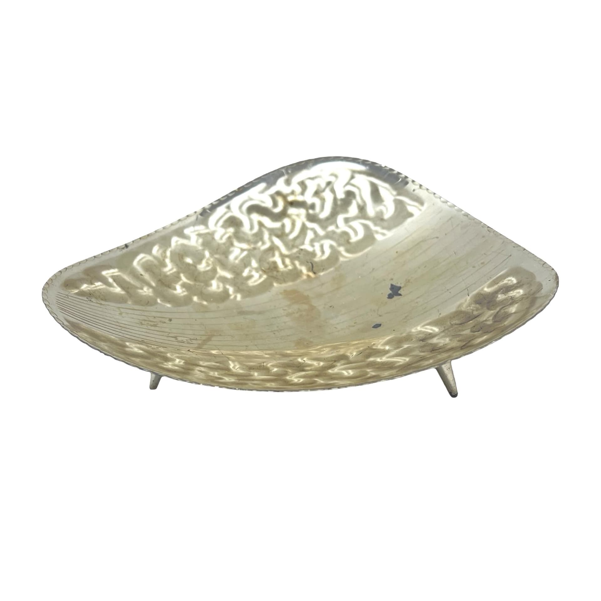 Decorative platter, silver, Germany, 1970s.