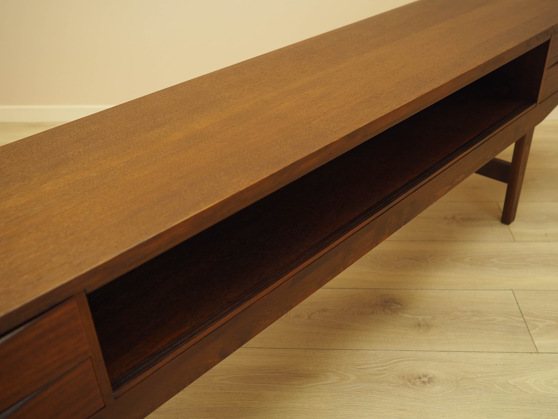 Lowboard, brązowy, teak, Dania, lata 70. - 333426
