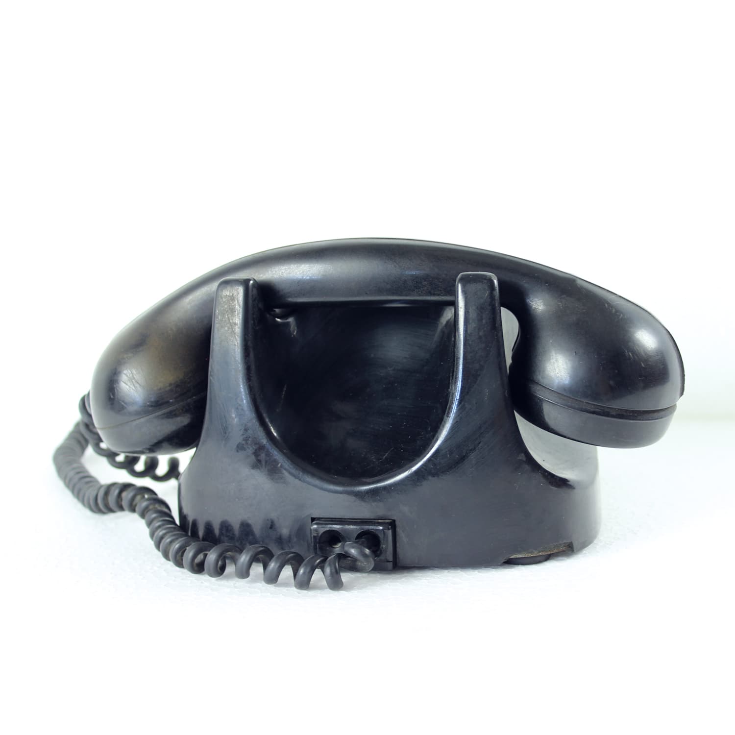 Telephone, black, Bakelite, 1960s - 333594