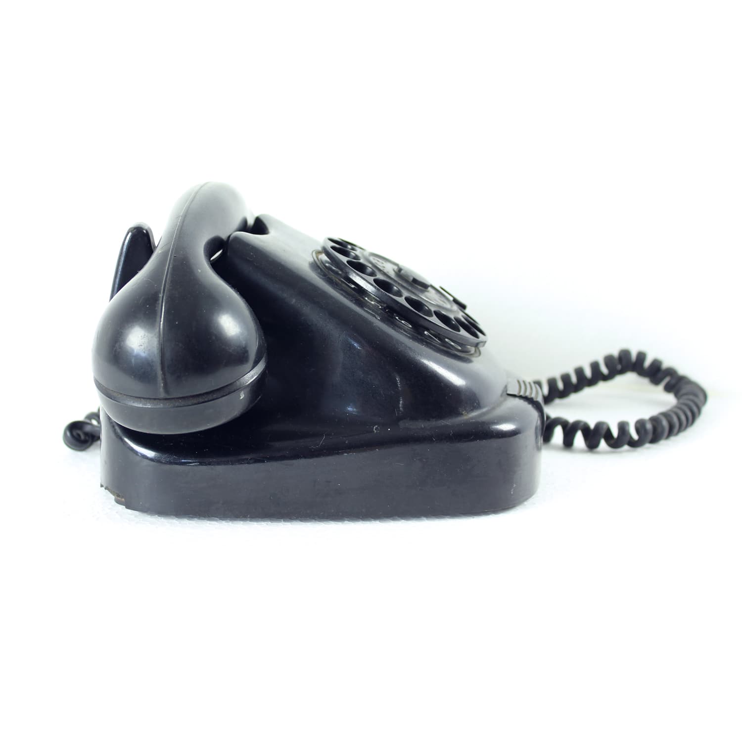 Telephone, black, Bakelite, 1960s - 333593