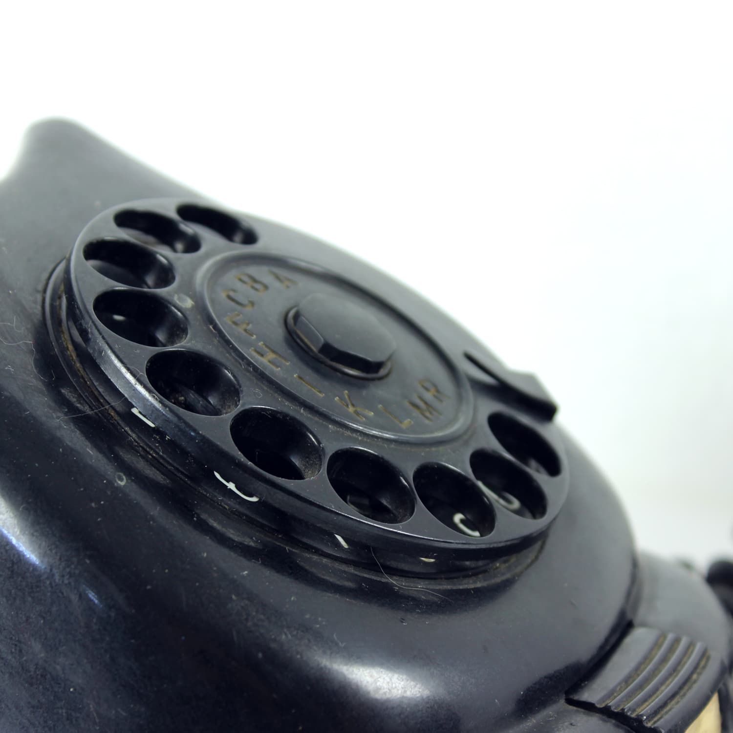 Telephone, black, Bakelite, 1960s - 333598