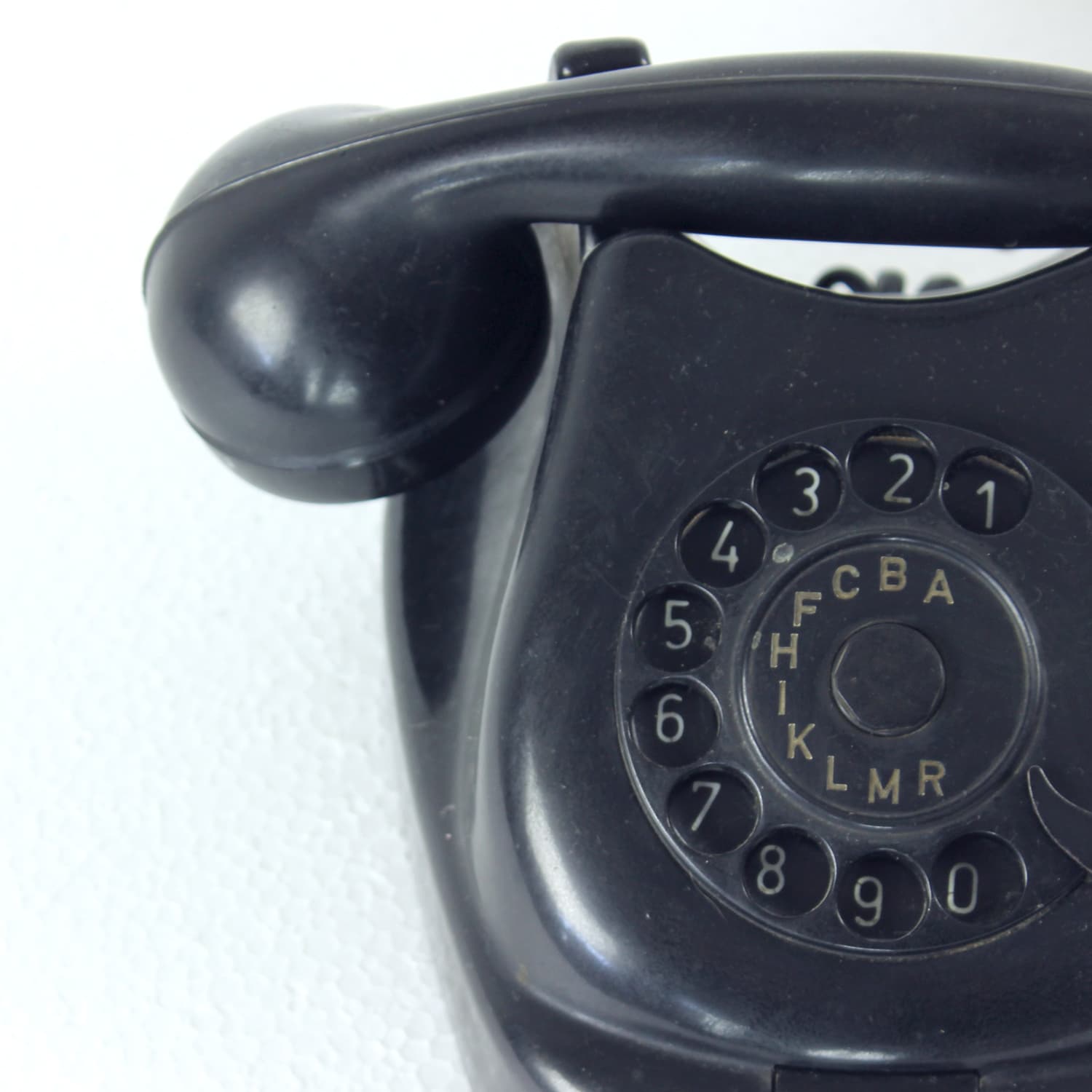 Telephone, black, Bakelite, 1960s - 333597