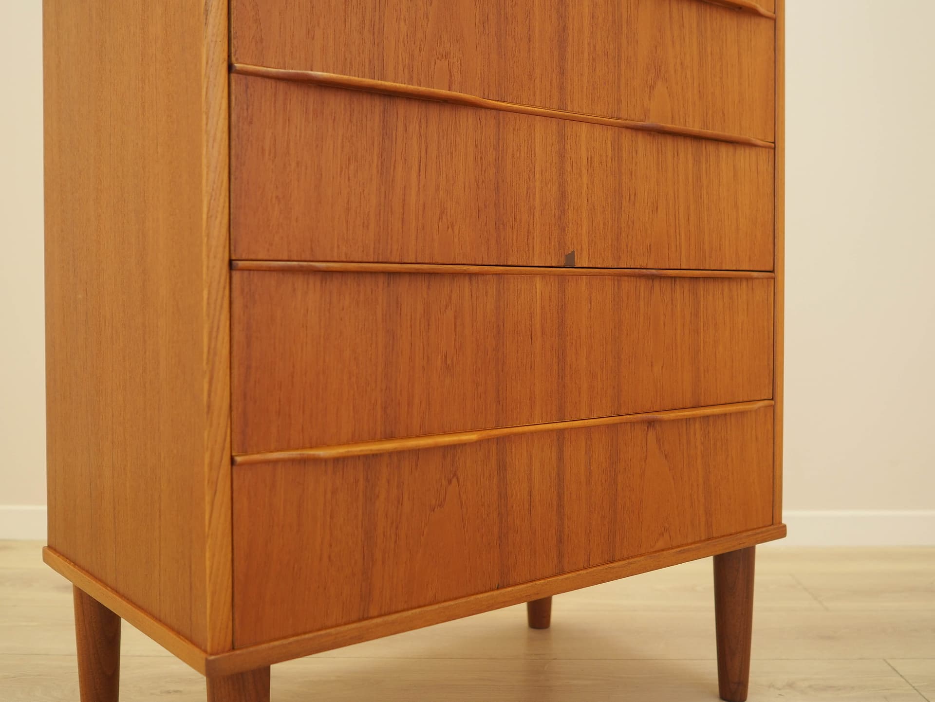 Komoda, teak brązowy, Dania, lata 70. - 333766