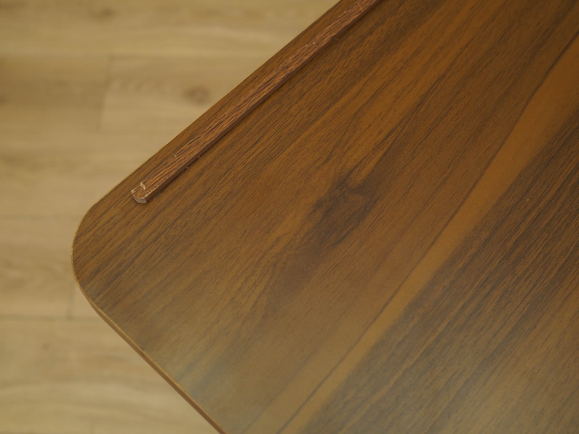 Music stand, brown walnut, beige metal, Denmark - 333800